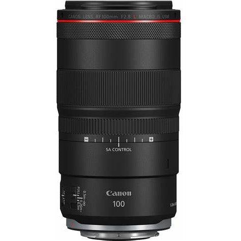 Canon RF 100mm f/2.8L IS USM Macro Lens for EOS R Cameras - Professional Portrait & Product Photography, Perfect for Studio, Wedding, and Close-Up Shots