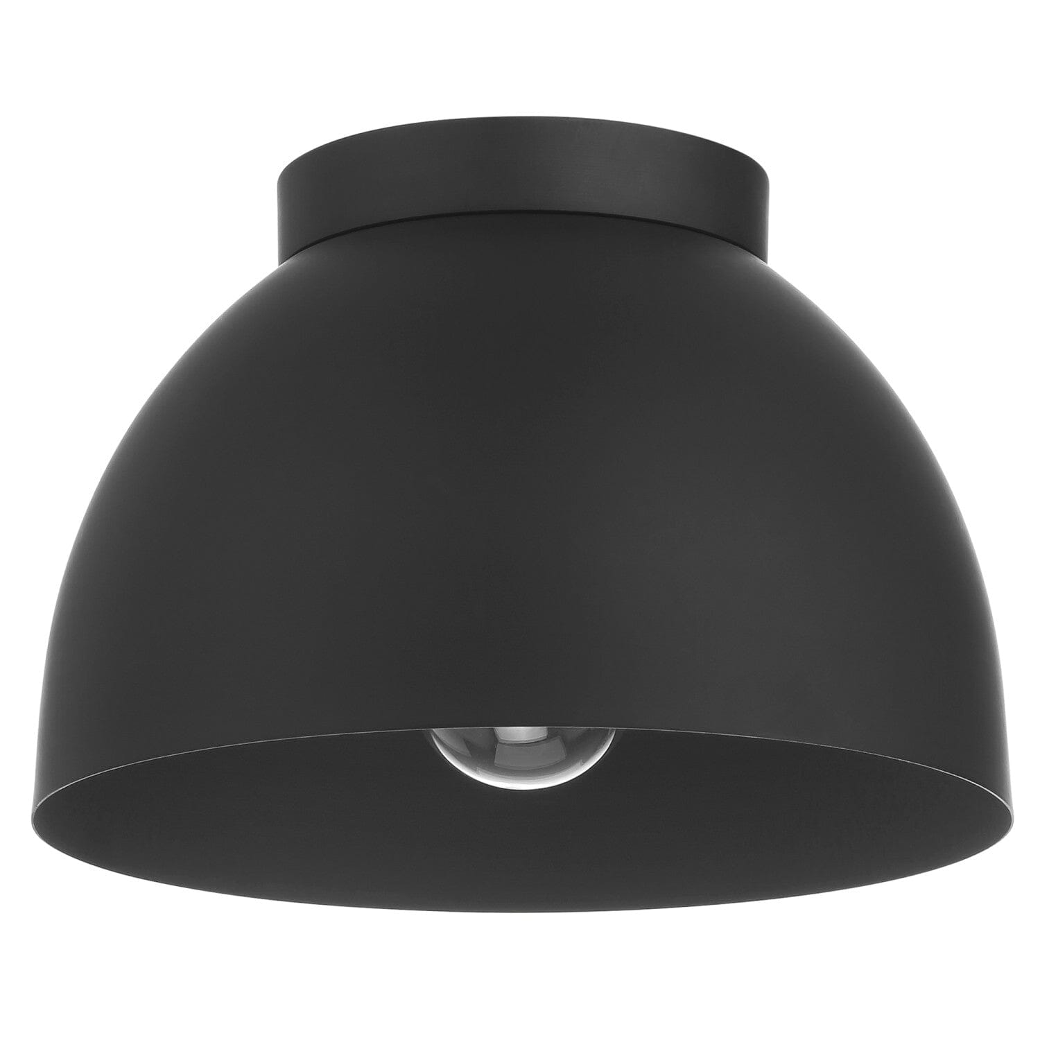 Erling 10 Inch Flush Mount Ceiling Light Fixture - Modern 1-Light Medium Size for Bedroom, Kitchen, Hallway & Living Room Lighting