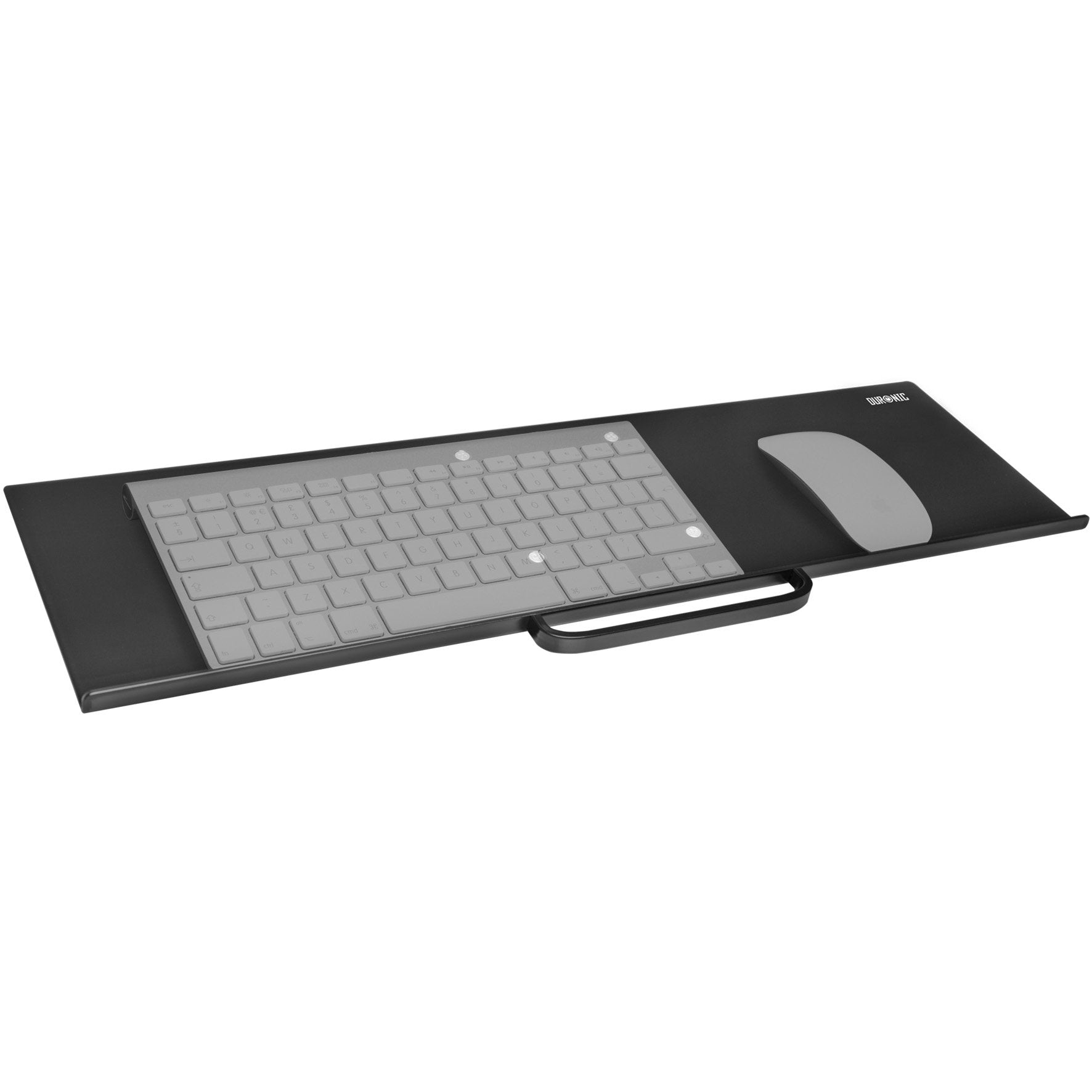 Ergonomic Keyboard Tray Desk DM0K1 - Adjustable Home Office Workstation with Keyboard Platform for Improved Posture | Perfect for Computer Work, Gaming & Typing in Small Spaces