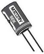 Cornell Dubilier SEK102M050ST 1000uF 50V Aluminum Electrolytic Capacitor - Radial Lead, ±20% Tolerance (100-Pack) - Ideal for Power Supplies, Audio Equipment, and Electronic Repairs