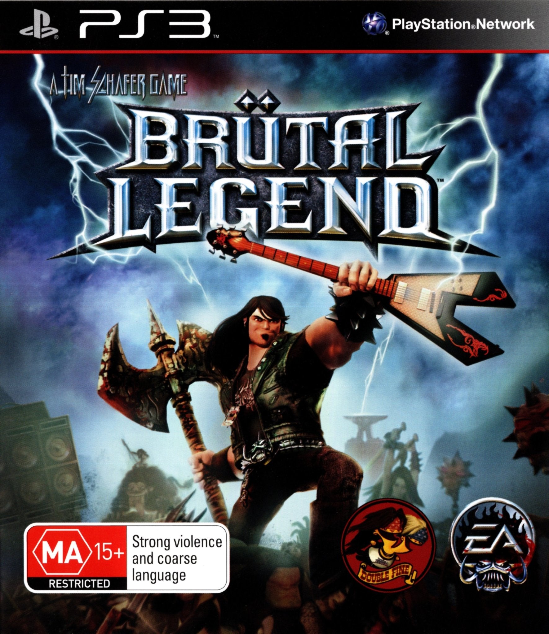 Brütal Legend PS3 Game - Action-Adventure for Playstation 3 | PAL Version | Perfect for Metal Music Fans & Open-World Gaming Enthusiasts