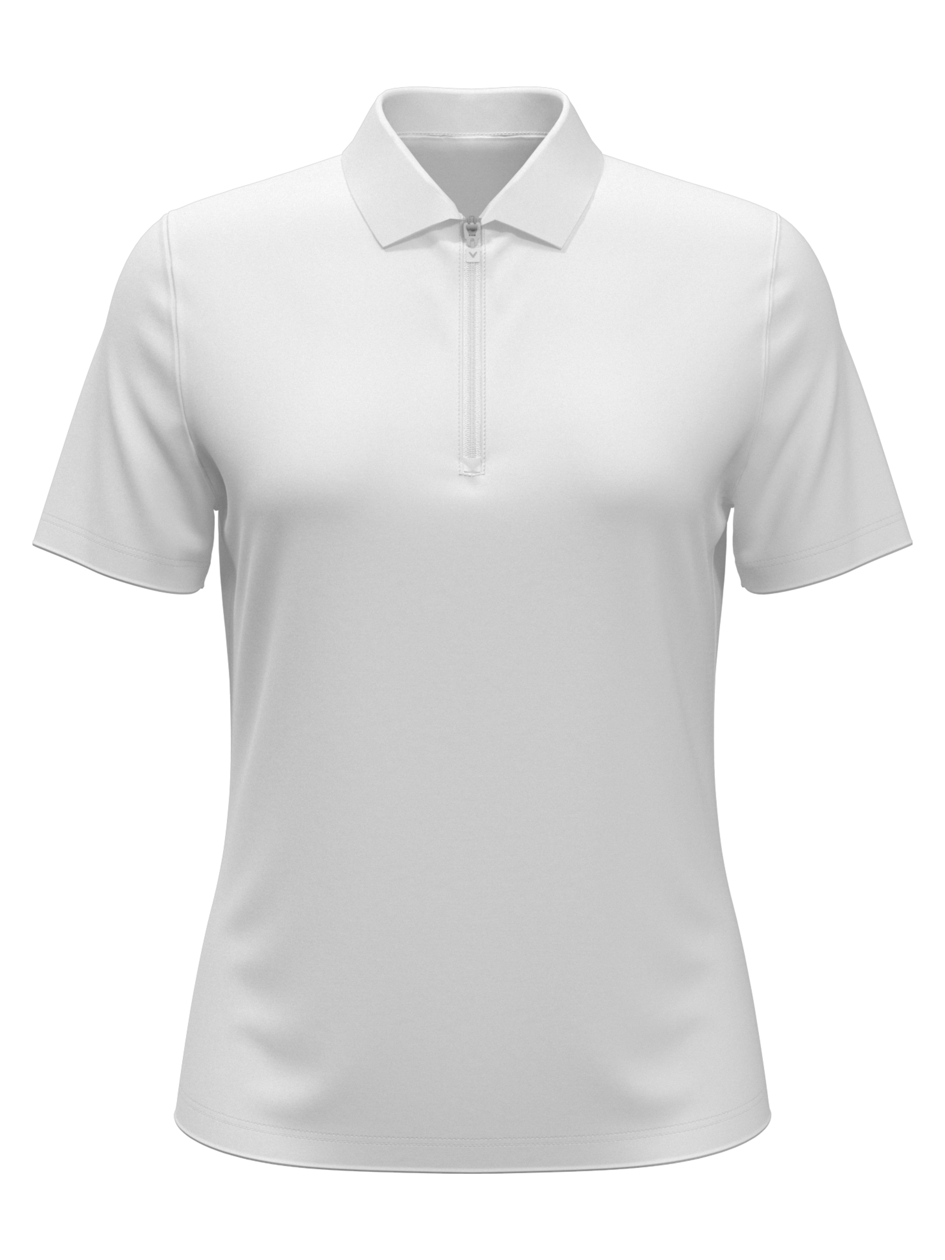 Women's 1/4 Zip Solid Color Golf Polo Shirt - Breathable Moisture-Wicking Performance Top for Golf, Tennis & Outdoor Activities