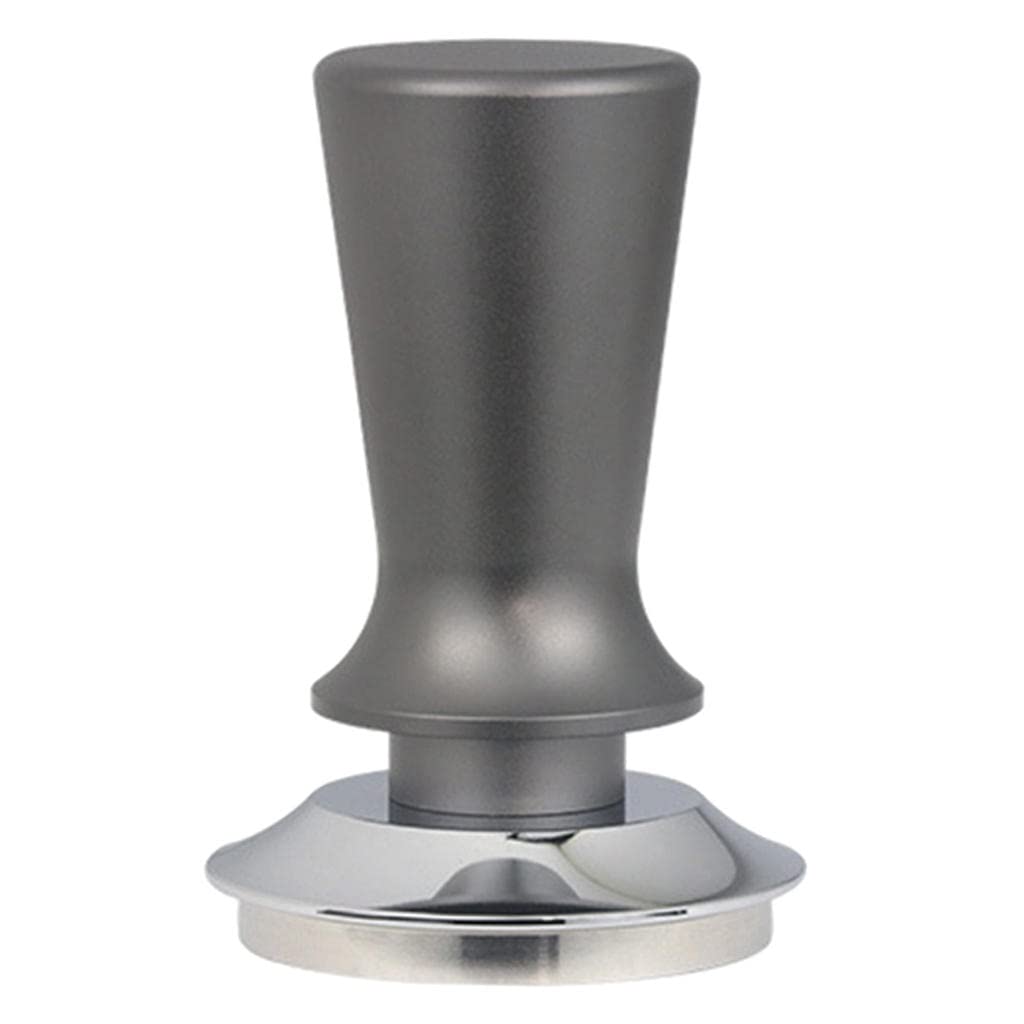 Premium 58mm Stainless Steel Coffee Leveler & Espresso Distributor Tool - Perfect for Baristas, Home Brewing & Coffee Enthusiasts - Gray Coffee Bean Press for Even Extraction & Professional Tamping