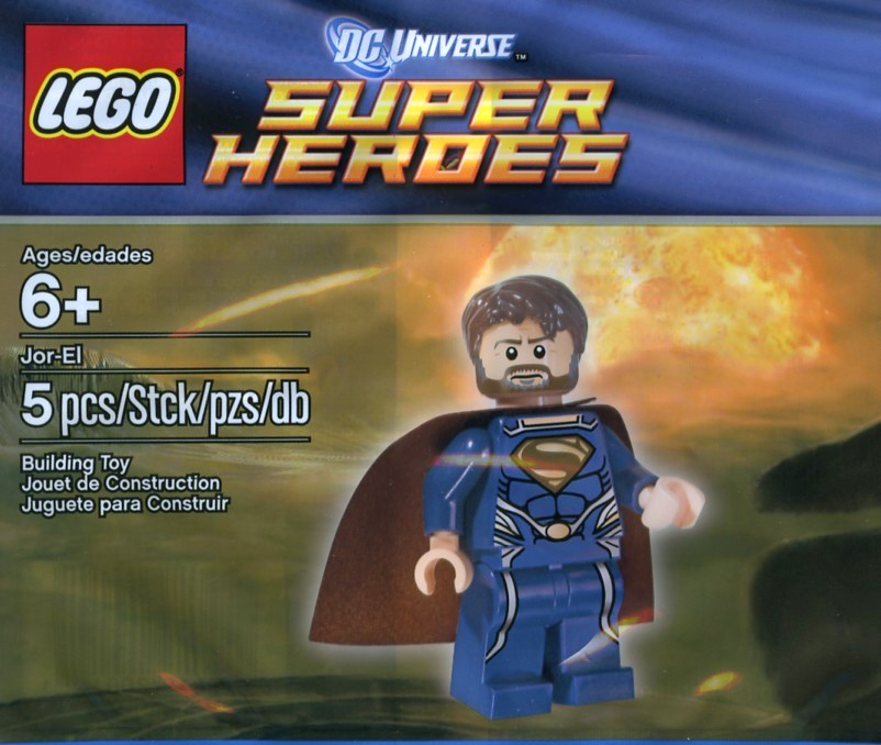 LEGO Super Heroes Jor-El Polybag 5001623 - Collectible Minifigure for Superhero Fans & LEGO Enthusiasts - Perfect for Display, Gifts, and Play Scenes