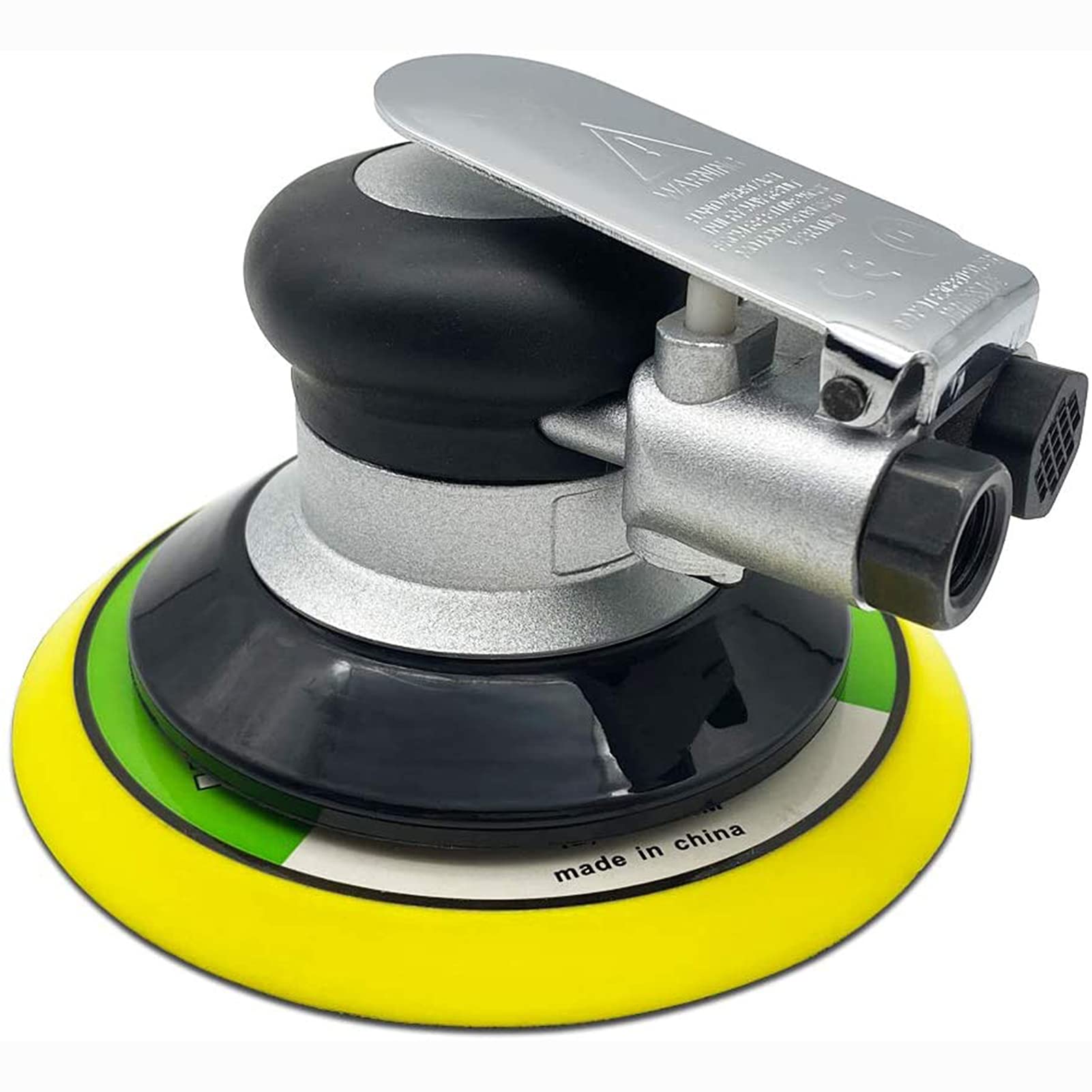 **YCRD 5-Inch Heavy Duty Pneumatic Random Orbit Sander – Professional Air-Powered Polishing Tool for Wood, Paint & Rust Removal – Perfect for Furniture Refinishing & DIY Projects**