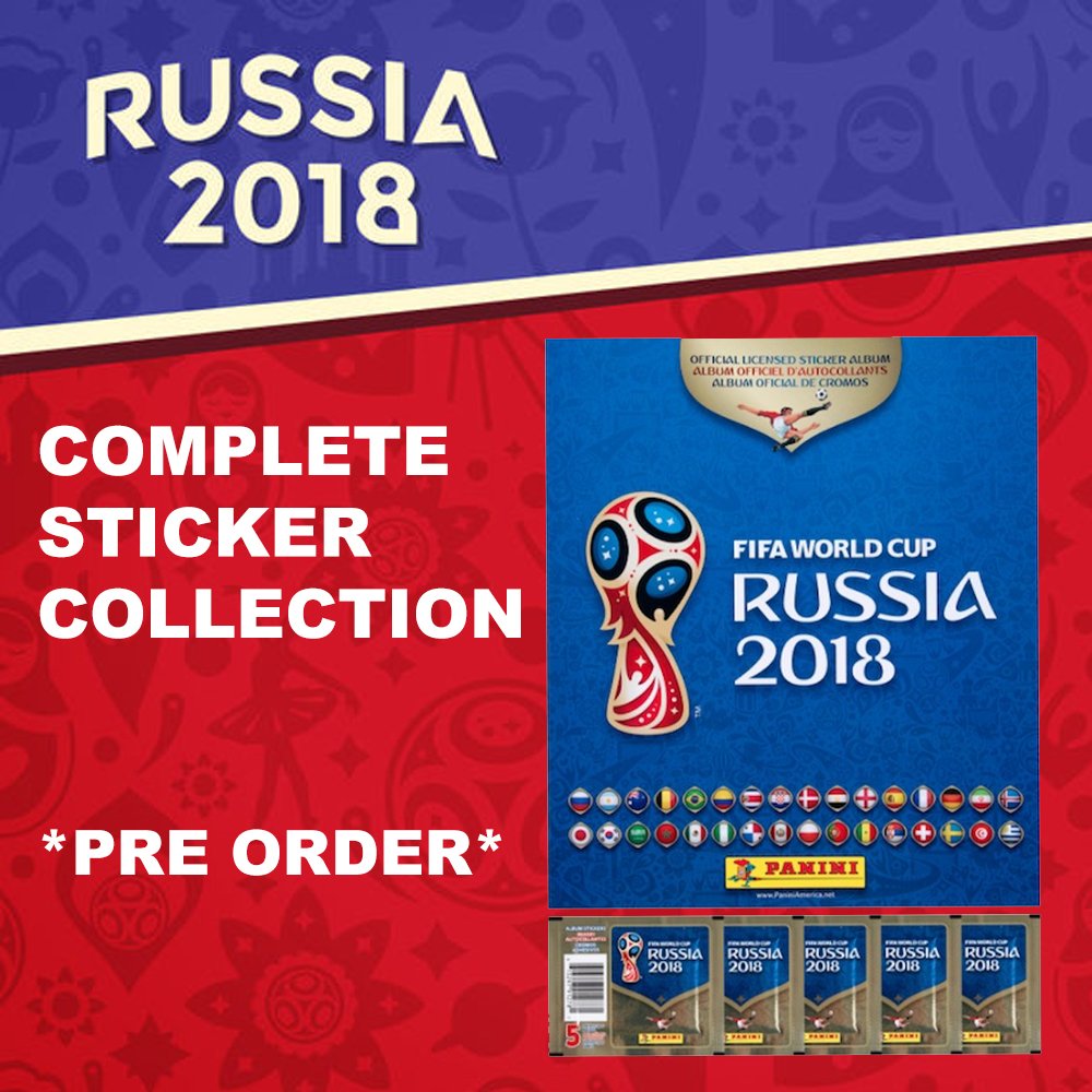 Panini World Cup 2018 Russia Sticker Collection - Complete Set of 682 FIFA Stickers for Soccer Fans & Collectors | Perfect for Album Completion, Gifts & Memorabilia