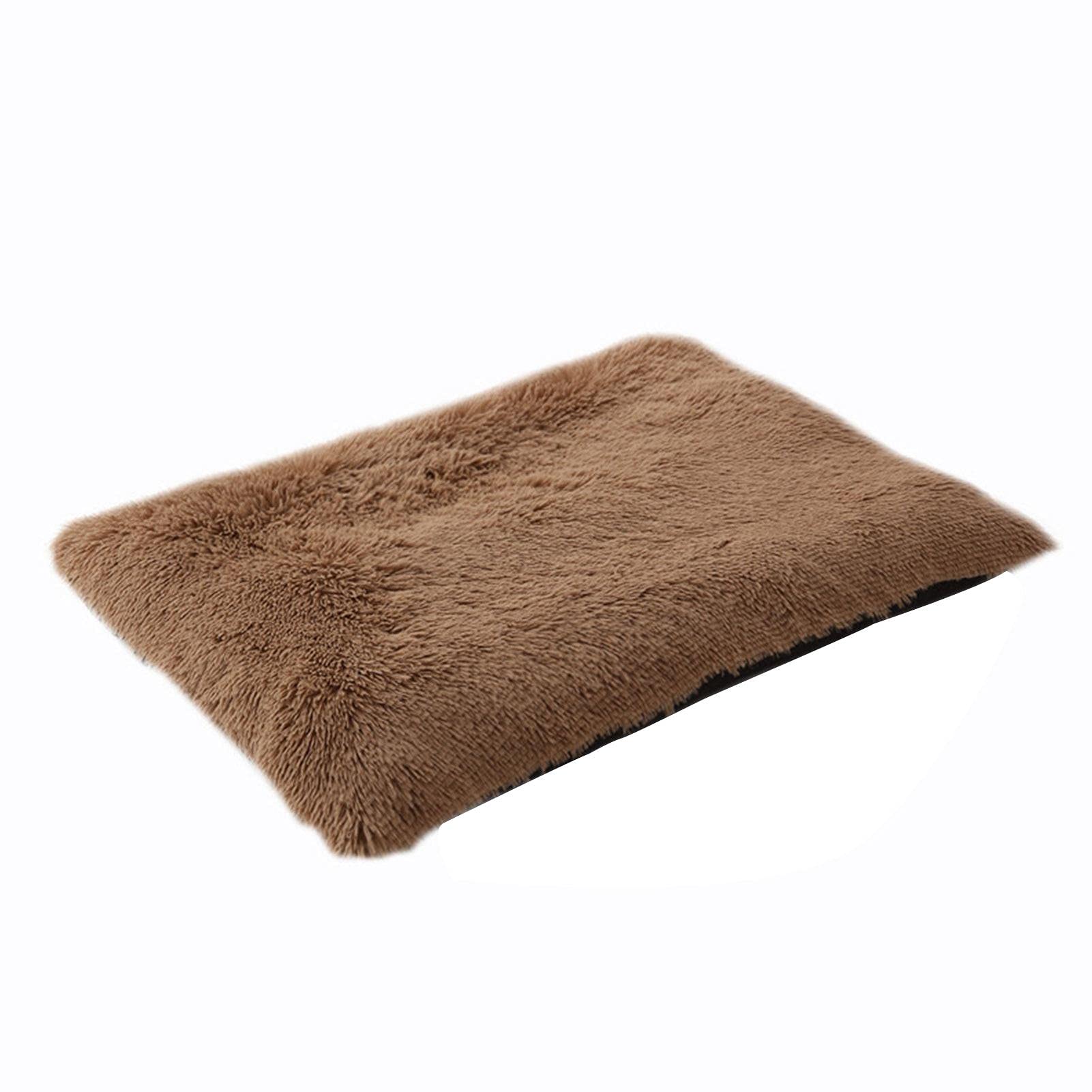 Premium Germplasm Dog Bed - Soft & Cozy Plush Pet Crate Pad for Small, Medium & Large Dogs - Anti-Slip, Washable & Removable Thickened Dog Mat for Sleeping & Warming - Perfect for Kennels, Crates & Home Use