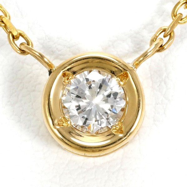 18K Yellow Gold Diamond Necklace for Women - Elegant & Luxurious Jewelry Gift for Anniversary, Wedding, Valentine's Day