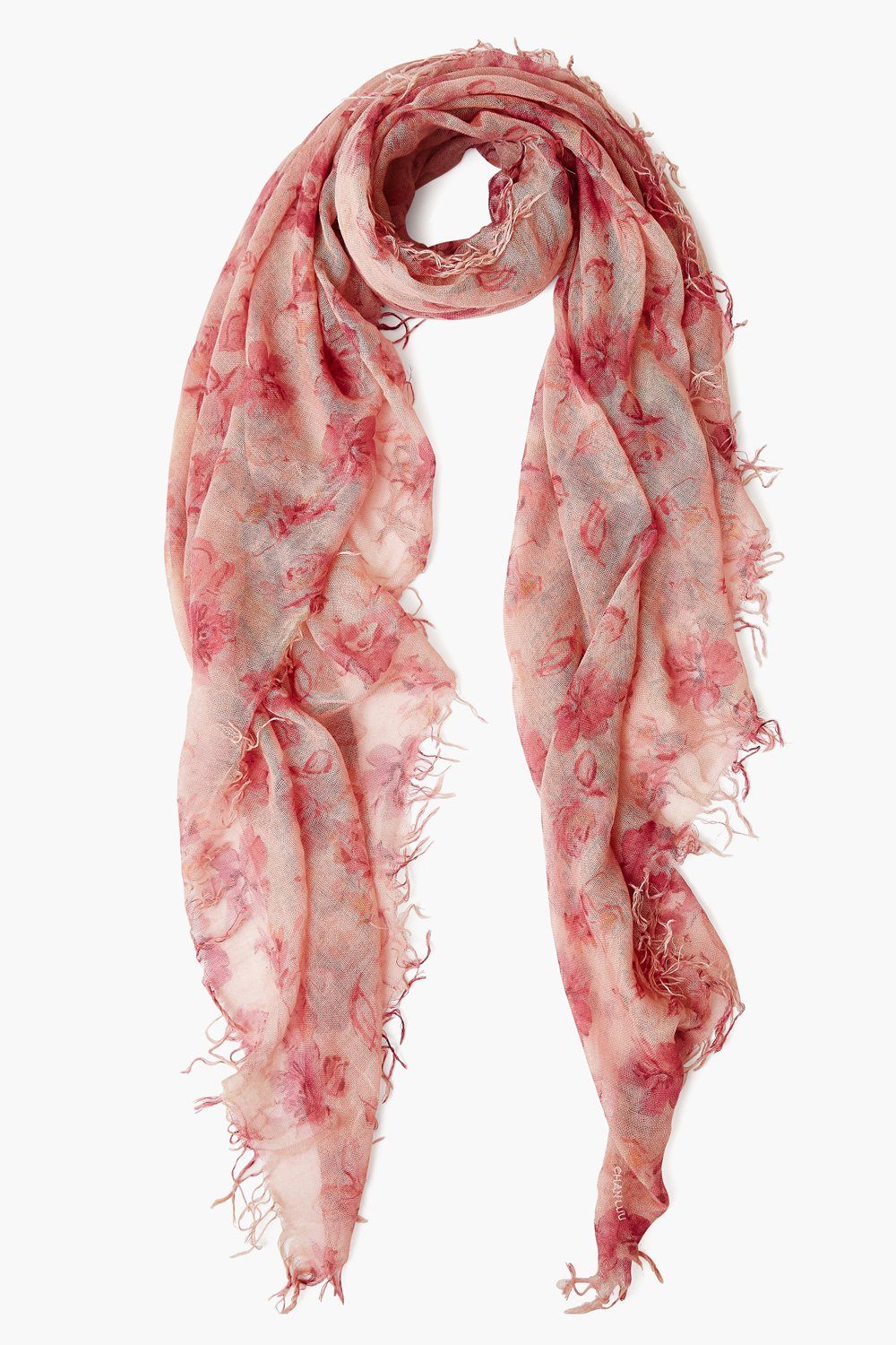 Luxury Cashmere Silk Scarf - Soft Mauve French Floral Pattern Shawl Wrap for Women | Perfect for Winter Fashion, Office Elegance & Gift Giving