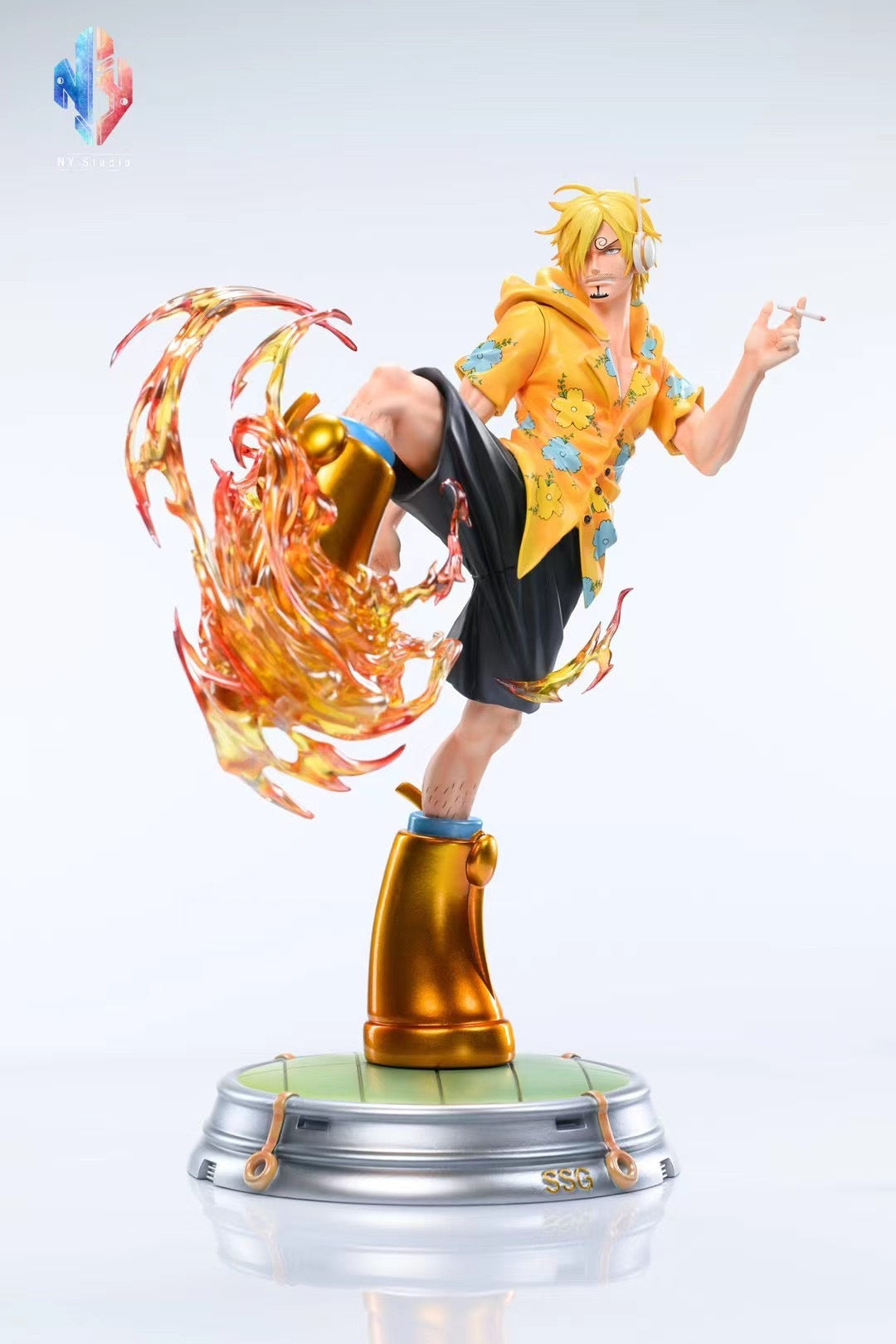 NY Studio Egghead Arc Vinsmoke Sanji Anime Figure - One Piece Collectible Action Figure for Fans & Display | Perfect for Home Decor, Office Display, and Anime Collections