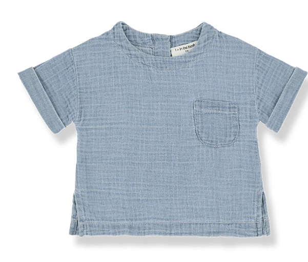 Benedetto Baby Shirt for Boys & Girls 6-24 Months | Soft Cotton Family Matching Outfit for Infants & Toddlers | Perfect for Family Photos, Birthdays & Special Occasions
