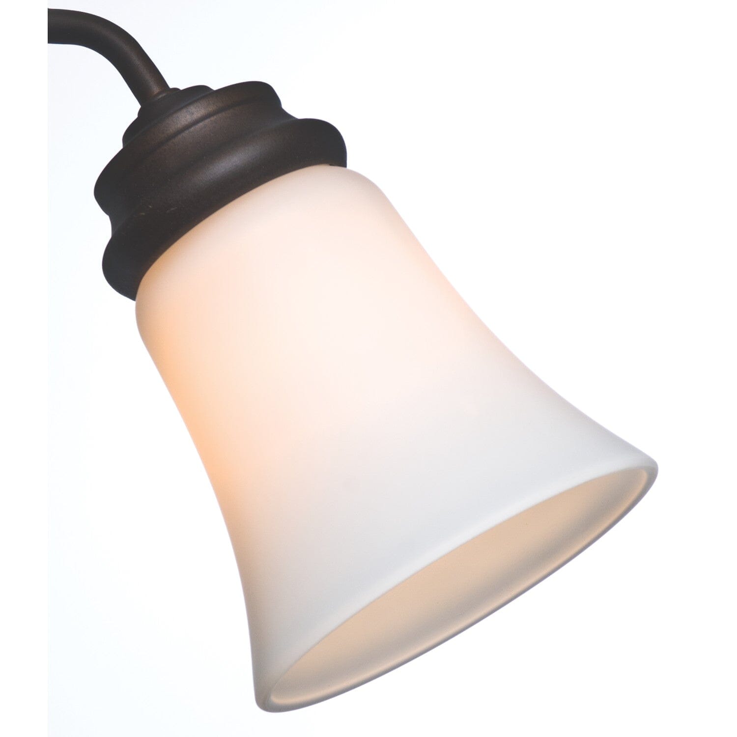 Bell-Shaped White Side Glass Case 99035 - Perfect for Home Decor, Wedding Centerpieces, and Gift Packaging