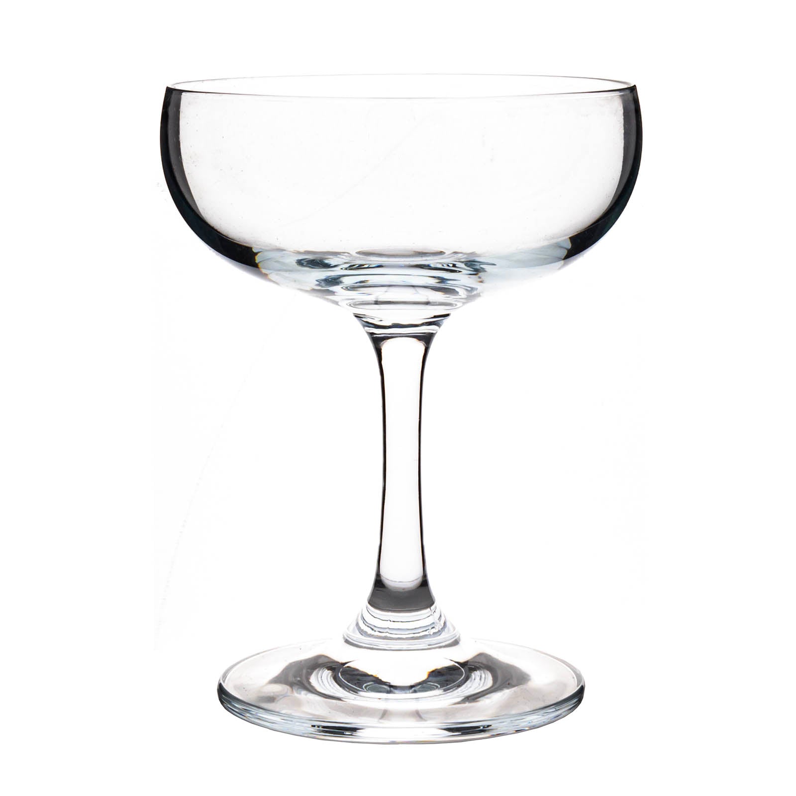 BarConic® 7 oz Coupe Glasses - Set of 24 | Elegant Champagne & Cocktail Glassware for Parties, Weddings & Home Bars
