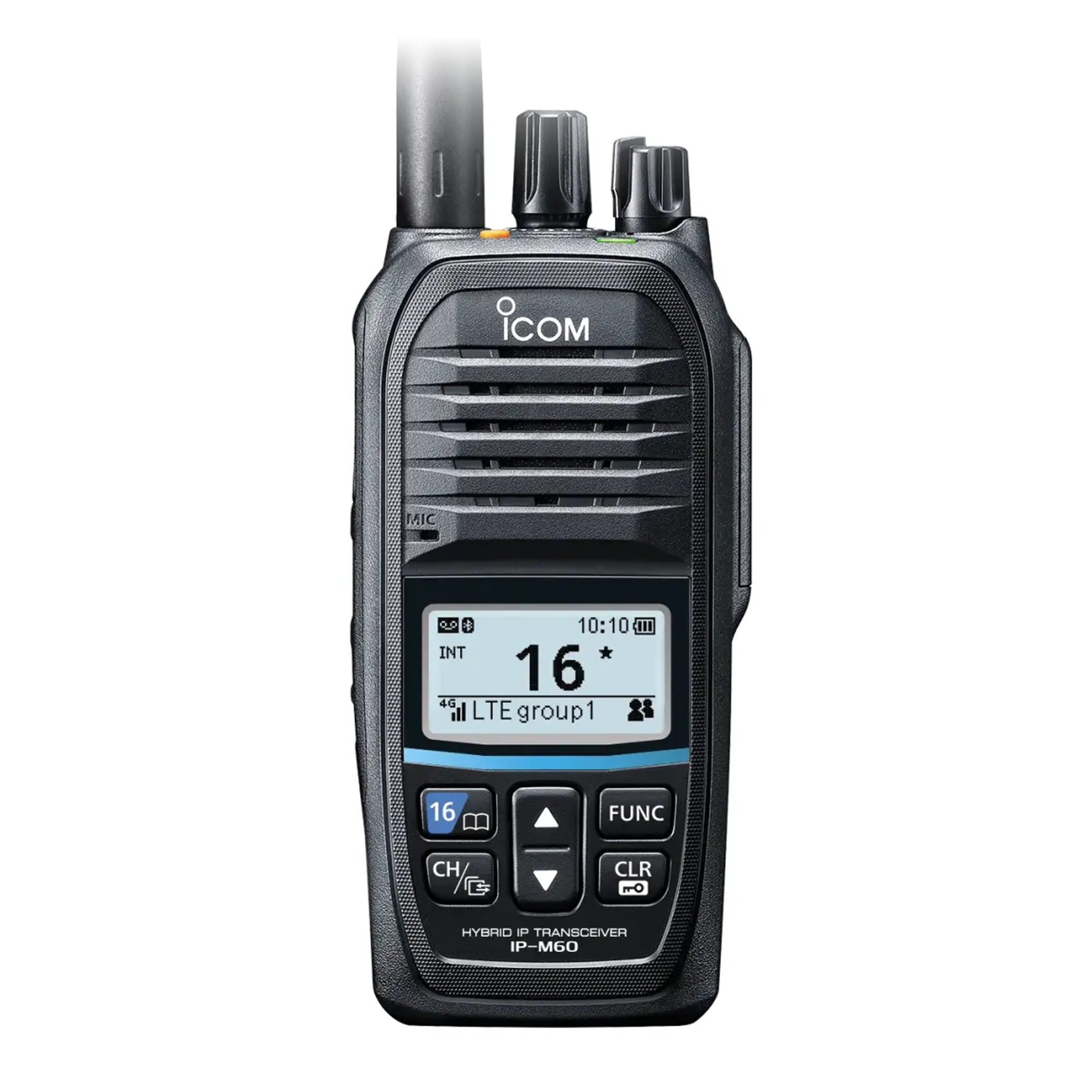 Icom IPM60 Marine VHF and LTE Hybrid Portable Radio - Waterproof Handheld for Boating, Fishing & Emergency Communication
