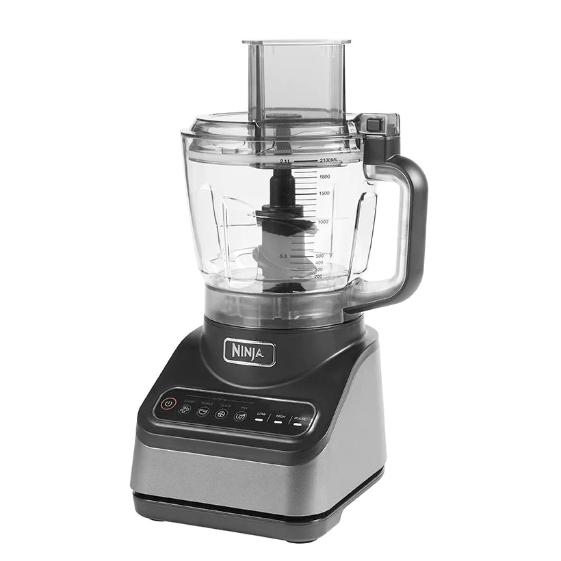 Ninja Professional Food Processor BN650 - 1000W Power, 72oz Pitcher, 3 Blades for Chopping, Dicing, Pureeing - Perfect for Smoothies, Salsa, Dough & Meal Prep - BPA-Free & Dishwasher Safe