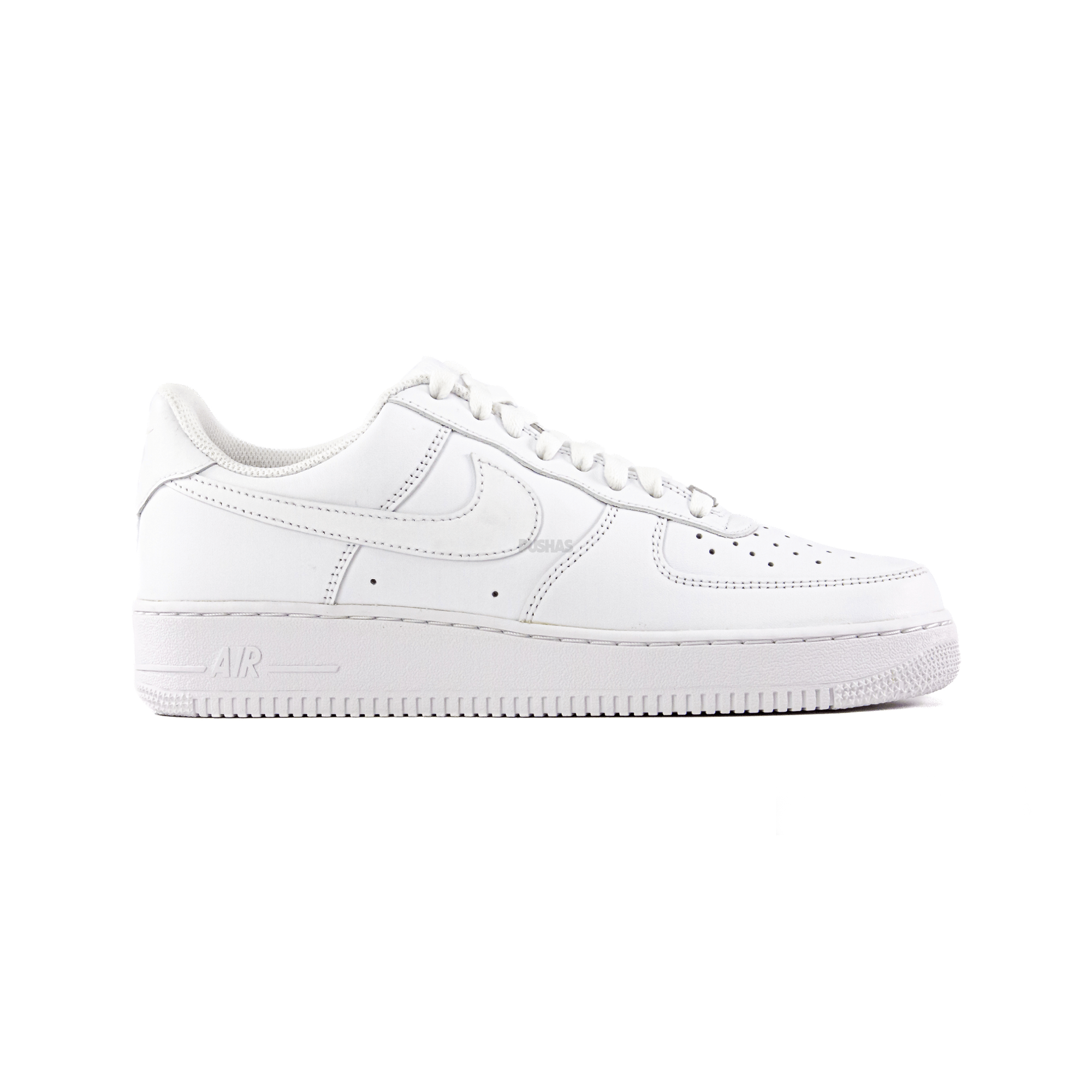Nike Air Force 1 Low '07 Triple White Sneakers - Men's Classic White Leather Basketball Shoes (2020 Release) | Perfect for Casual Wear, Street Style & Everyday Fashion