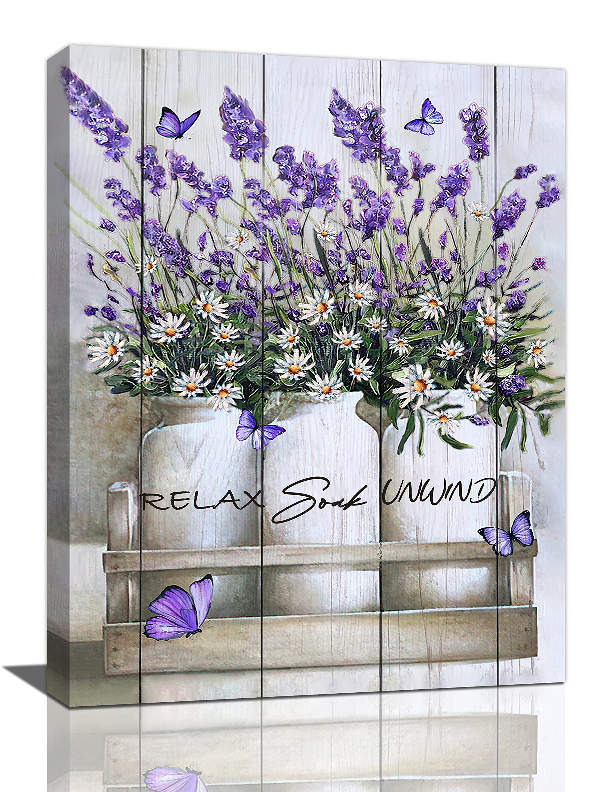 Lavender Wall Art 12x16