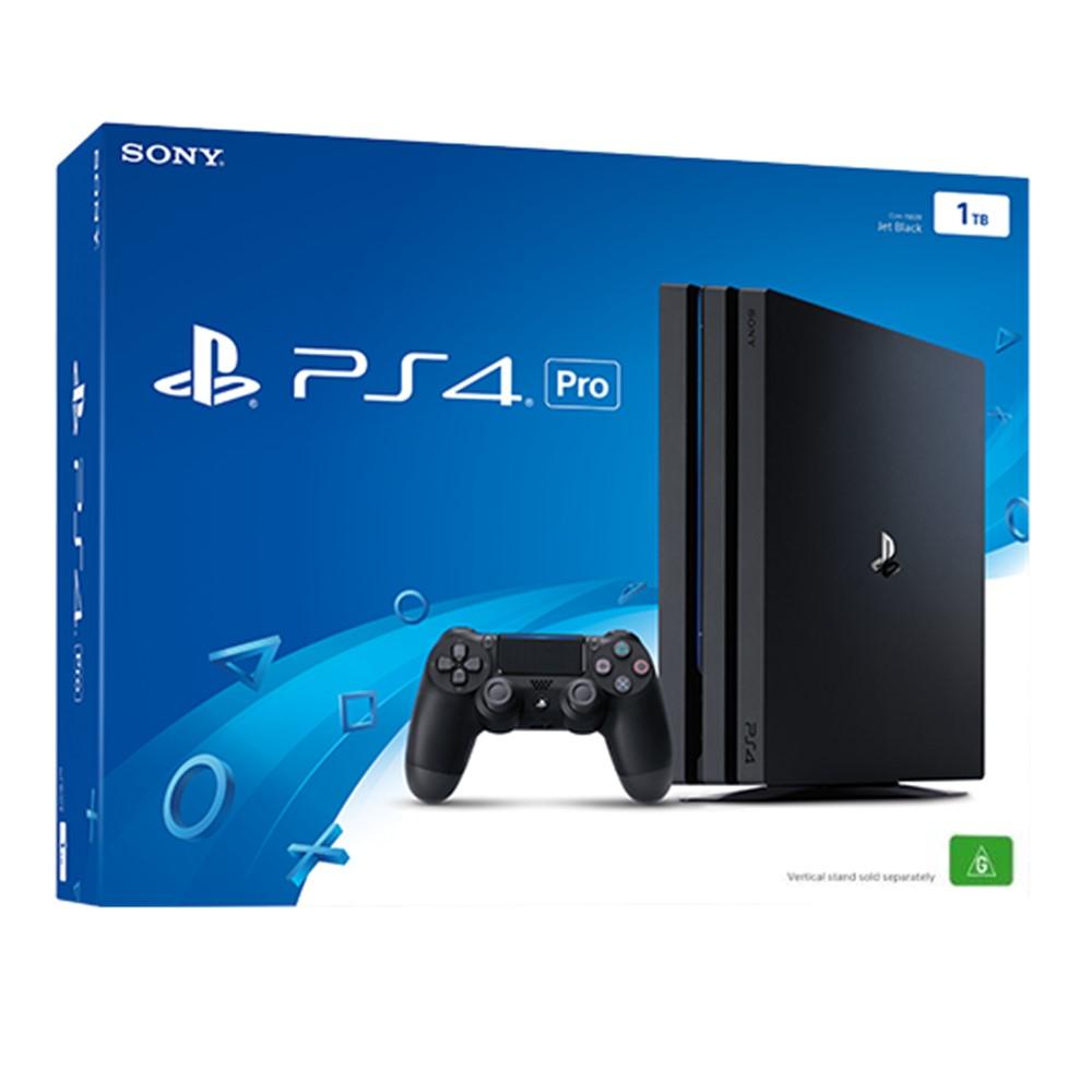 Sony PlayStation 4 Pro 1TB Gaming Console (Jet Black) - 4K HDR Gaming, Streaming & VR Ready for Ultimate Entertainment Experience