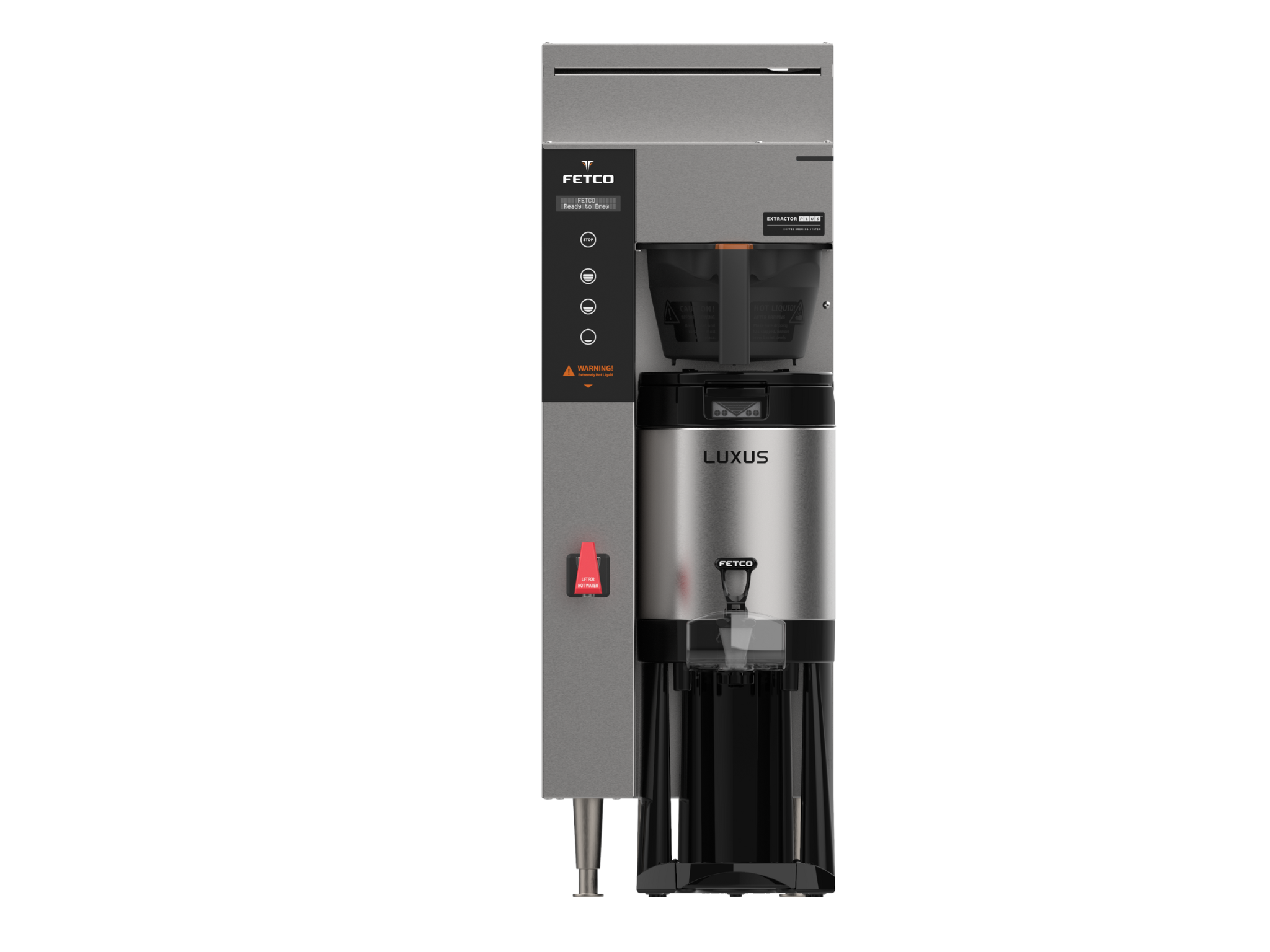 CBS 1241 Plus Series 1 Gallon Commercial Coffee Maker - Single Serve Coffee Brewer for Offices, Restaurants & Cafes - Fast Brewing & Easy to Use