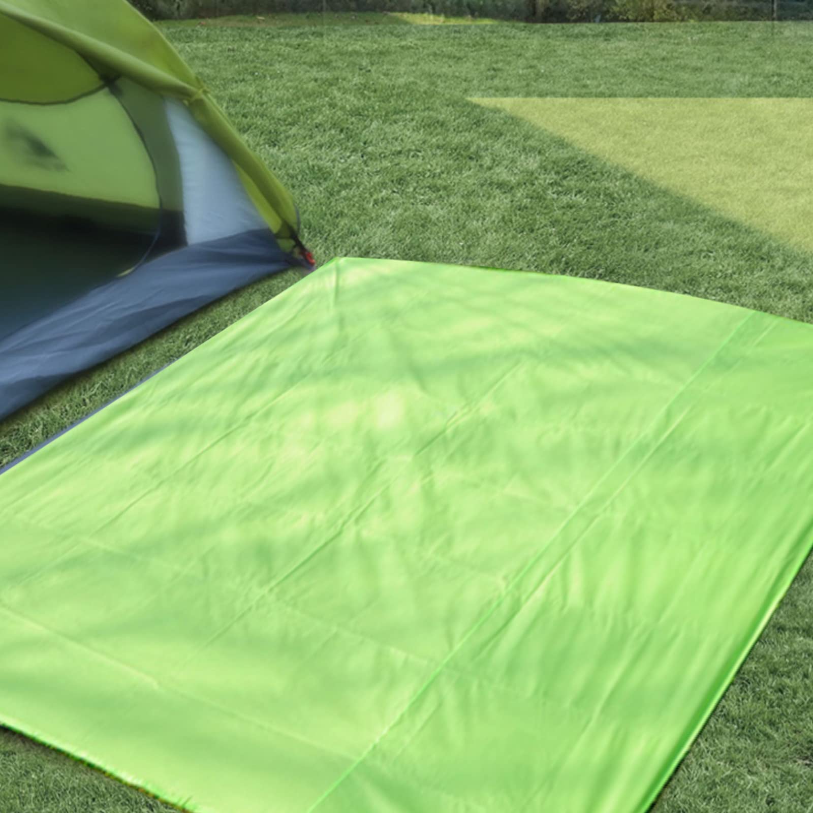 Qiopertar Waterproof Reversible Outdoor Rugs for Patio - Tropical Plastic Straw Camping Mat, Large Area Rug for RV, Porch, Balcony & Backyard - Perfect for Outdoor Entertaining, Beach Picnics & Camping Trips