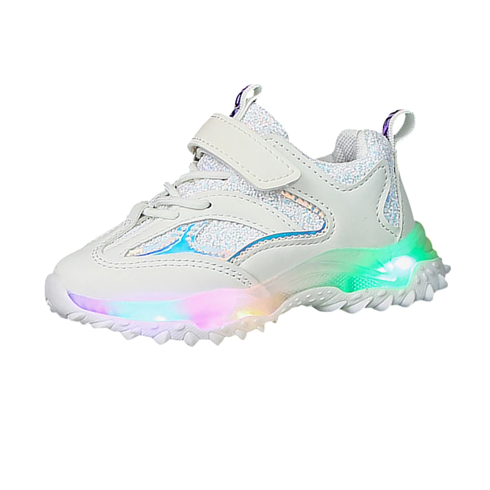 LED Flashing Baby Shoes - Non-Slip Soft Sole Sneakers for Toddlers (Size 9) - Perfect for Playtime & Outdoor Activities