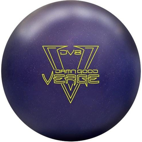 DV8 Damn Good Verge Grape Sparkle Bowling Ball - High Performance for League Play & Tournament Use