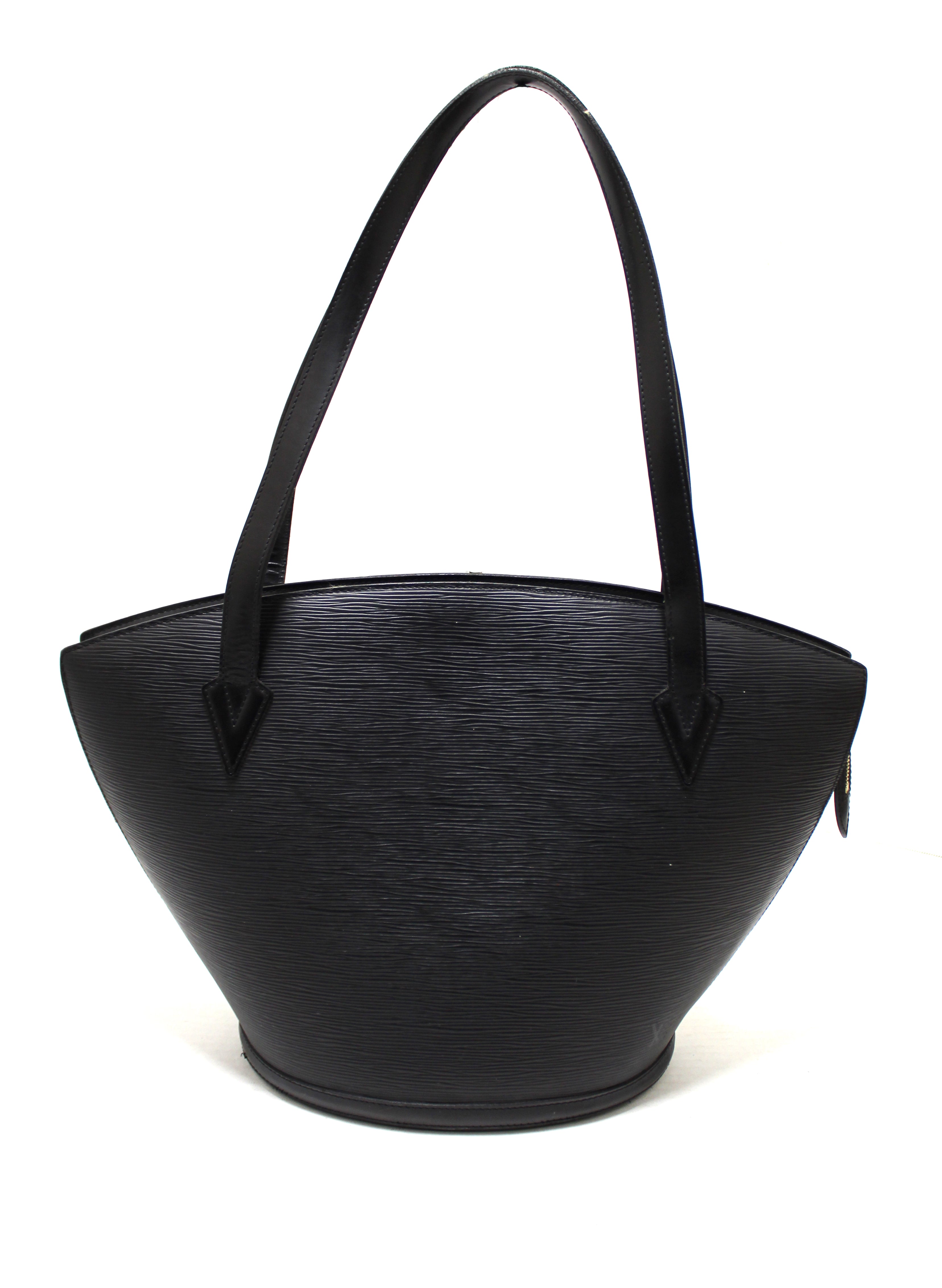 Authentic Louis Vuitton St Jacques Black GM Shoulder Bag - Luxury Designer Handbag for Women, Perfect for Work, Travel & Evening Events