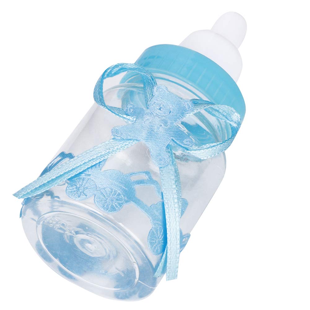 Plastic Candy Bottle - Durable Fillable Container for Gifts, Baby Showers & Parties | Easy-Open Lid for Home & Event Use | Bulk Candy Storage Solution