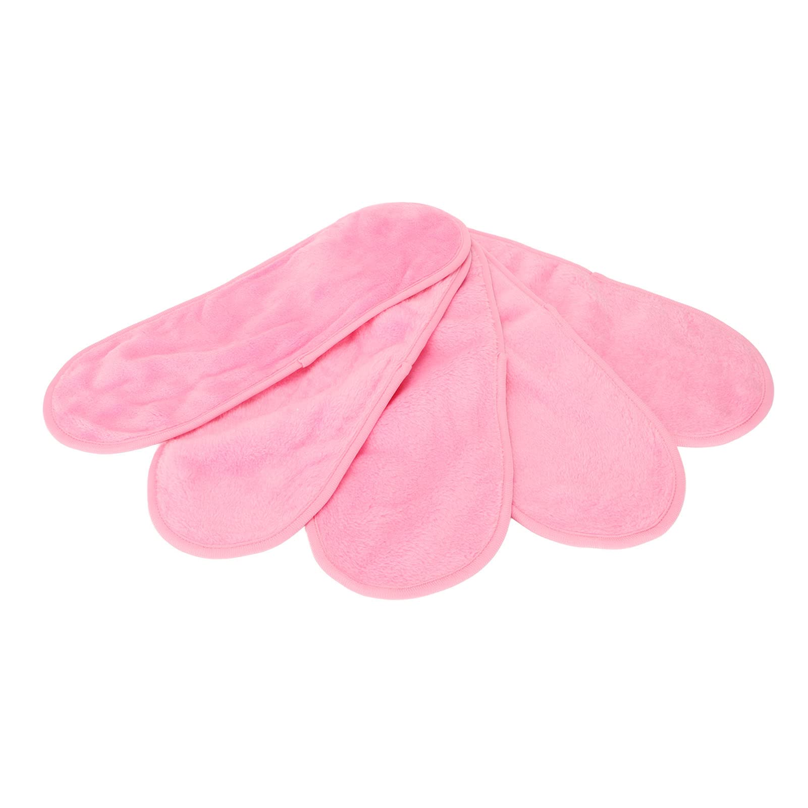 5pcs Coral Fleece Makeup Remover Cloths - Reusable & Washable Microfiber Face Cleaning Towels for Gentle Makeup Removal | Perfect for Travel, Daily Skincare & Eco-Friendly Beauty Routine