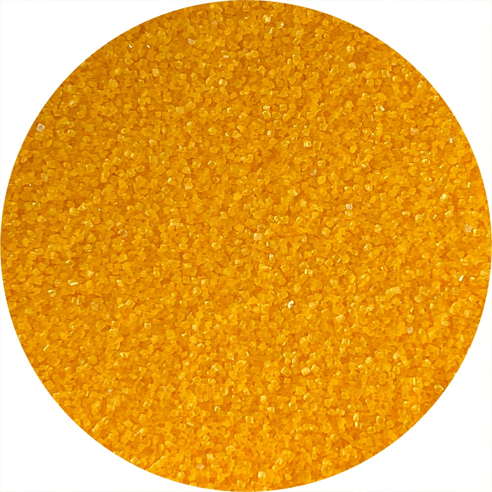 DecoPac Bulk Yellow Sanding Sugar | 33oz Tub | Edible Decor for Cakes, Cookies & Desserts | Baking Supplies & Cake Decorating Essentials