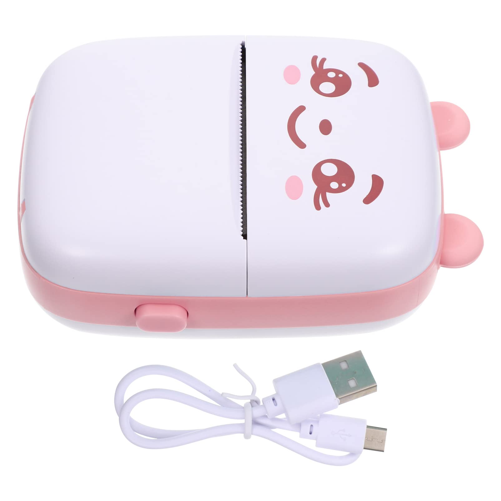Operitacx Portable Wireless Thermal Label Printer - 1 Set Shipping Label Maker Machine for Home, Office & Business Use (Pink) | Perfect for Amazon FBA, Etsy, eBay & USPS Shipping Labels