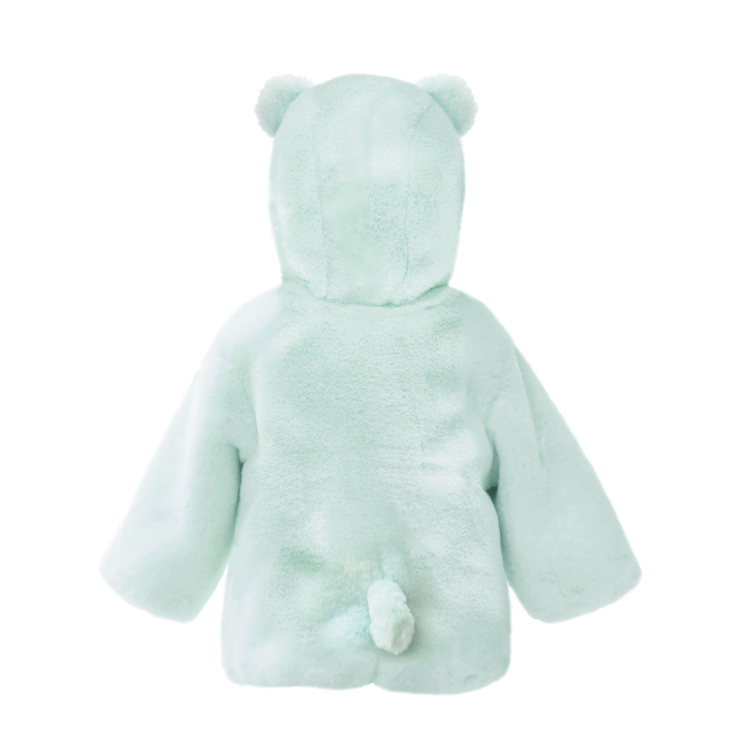 Bear Faux Fur Hooded Baby Coat - Soft Winter Jacket for Infants 12-18 Months | Warm Outerwear for Cold Weather & Outdoor Adventures