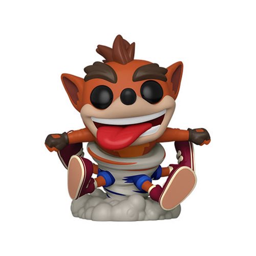 Crash Bandicoot Pop! Vinyl Figure - Spinning Collectible Action Figure [532] - Perfect for Gaming Displays, Office Decor & Pop Culture Collections
