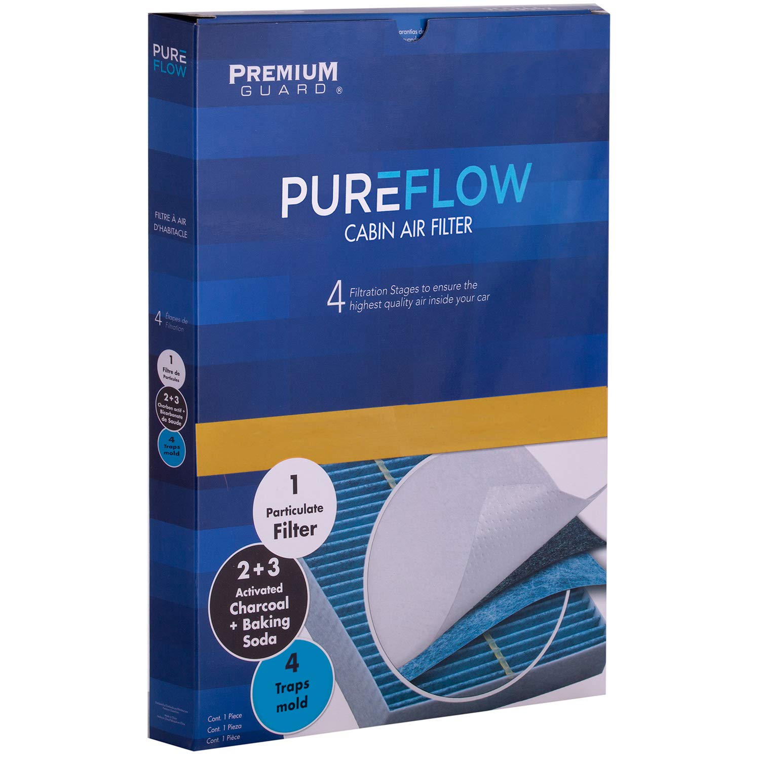 Pureflow Premium Cabin Air Filter & Car Air Freshener Kit - Compatible with 2020-2022 Hyundai Palisade | Clean Air & Fresh Scent for Road Trips & Daily Commutes