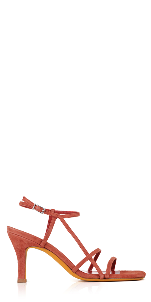 Comfortable Irene Sandals in Rust Color - Perfect for Beach, Vacation & Summer Outfits