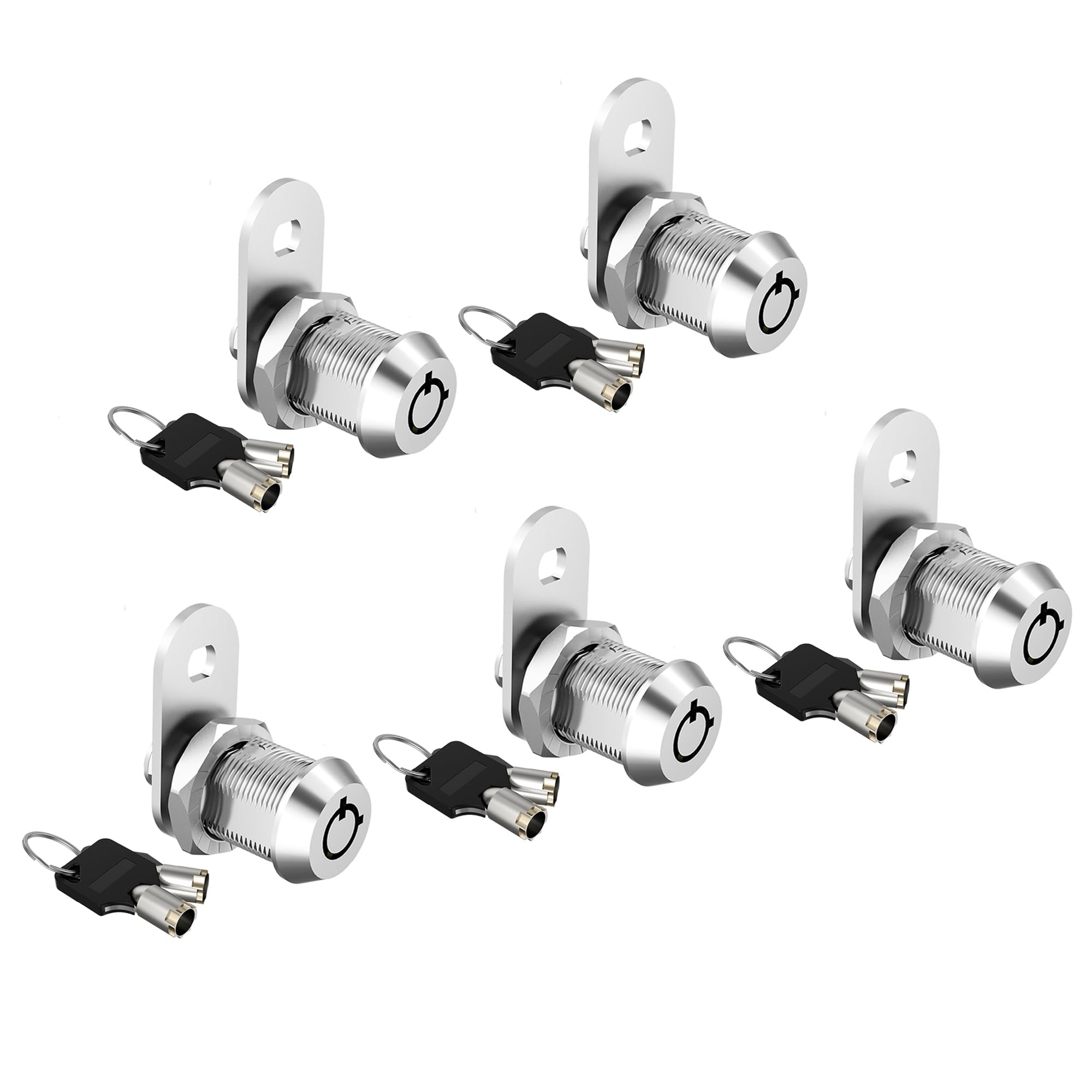 5 Pack Keyed Alike 5/8
