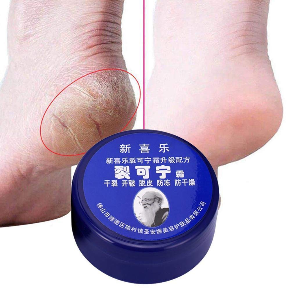 Merkts Hand Foot Crack Cream for Dry Hands & Feet - Anti-Freeze, Anti-Dry Moisturizing Treatment - Removes Dead Skin - 55g - Ideal for Winter Care, Cracked Heels & Rough Skin Repair