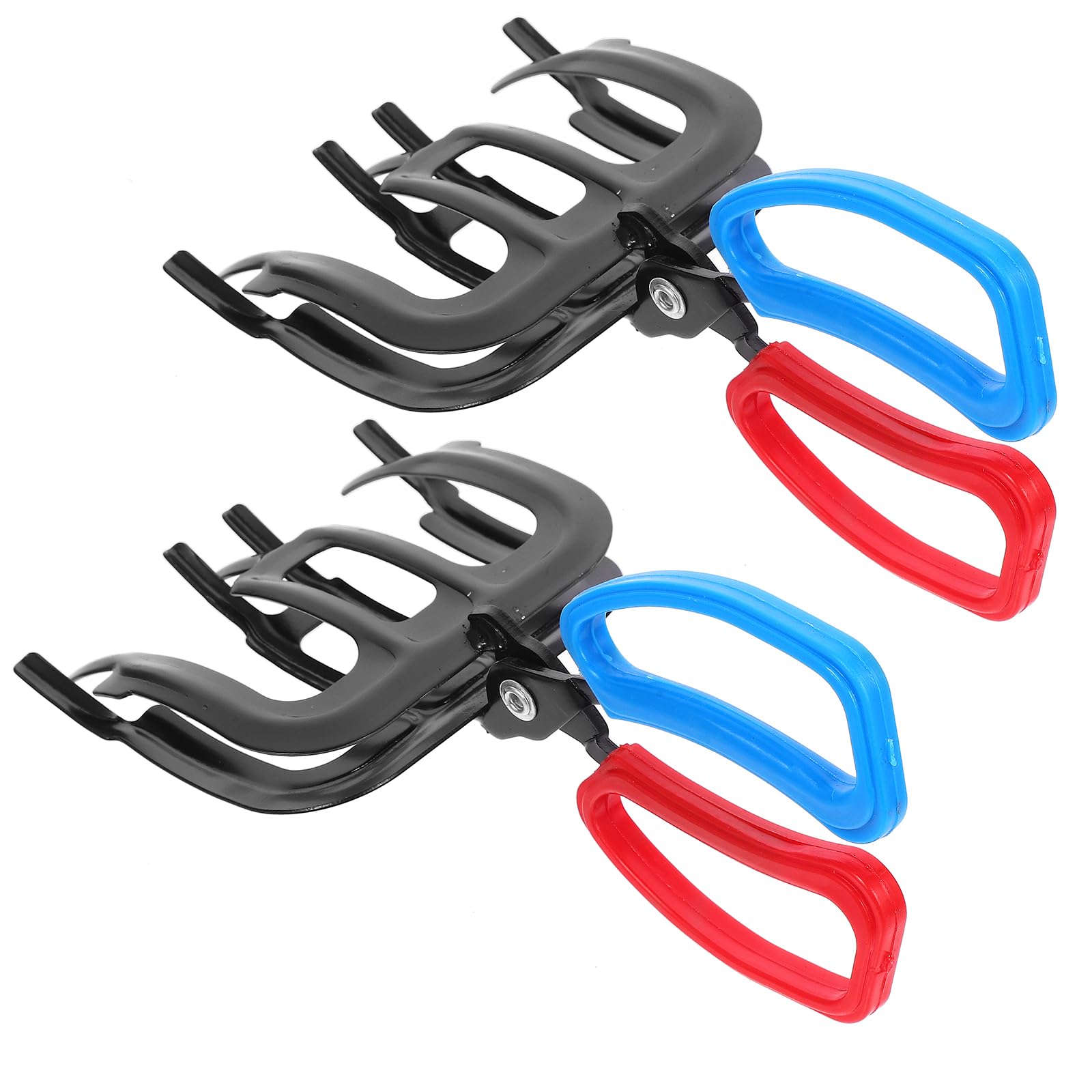 Happyyami 2-Pack Fish Gripper Pliers - 3-Claw Stainless Steel Fishing Tool with Non-Slip Handle for Catch Control | Perfect for Saltwater Fishing, Kayak Angling & Catch-and-Release