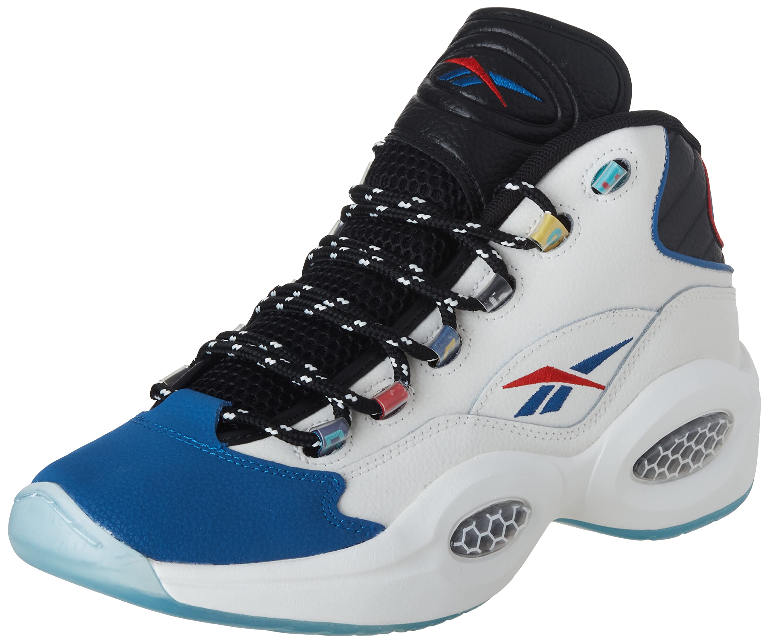 Reebok Women's QUESTION MID Sneaker - Retro Basketball Shoes for Women - Comfortable & Stylish for Casual Wear, Gym, and Street Fashion