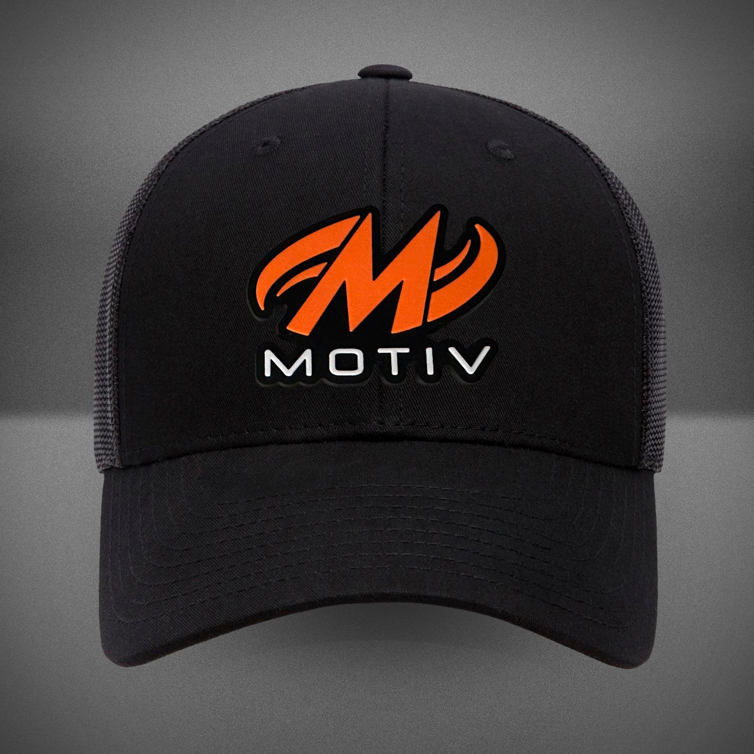 Motiv Trucker Hat - Adjustable Snapback Cap for Men & Women - Black - Perfect for Outdoor Activities, Sports & Casual Wear