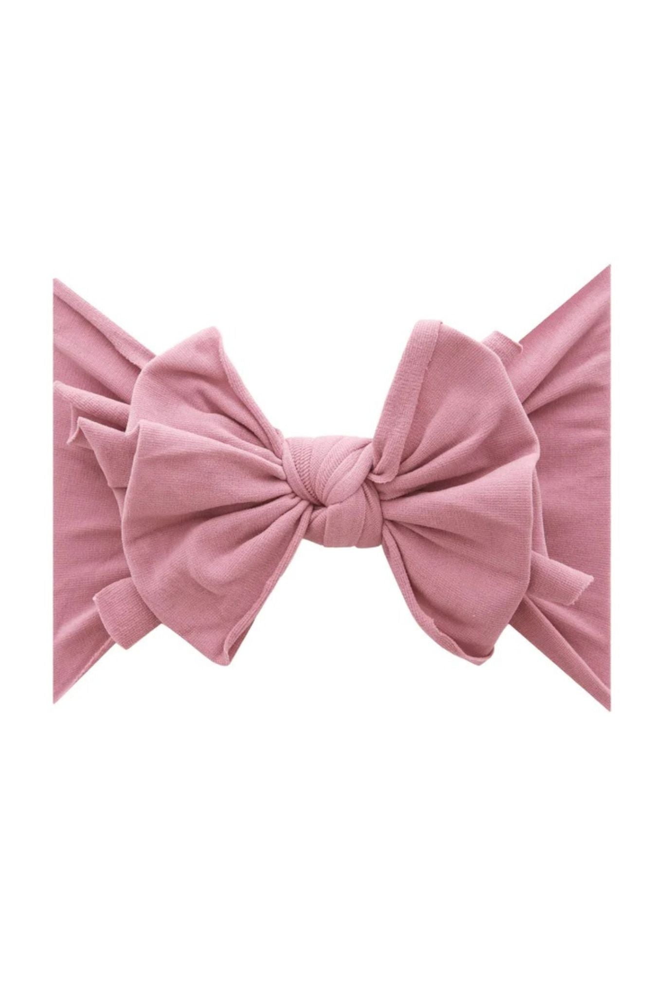FAB BOW LOUS: Elegant Mauve Hair Bow for Women & Girls - Perfect for Weddings, Parties & Special Occasions