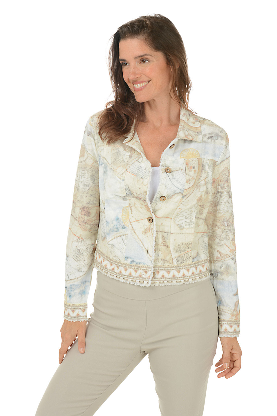 Atlas Frayed Linen Blend Jacket for Men - Lightweight Summer Casual Blazer - Perfect for Beach Weddings, Outdoor Parties & Vacation Wear