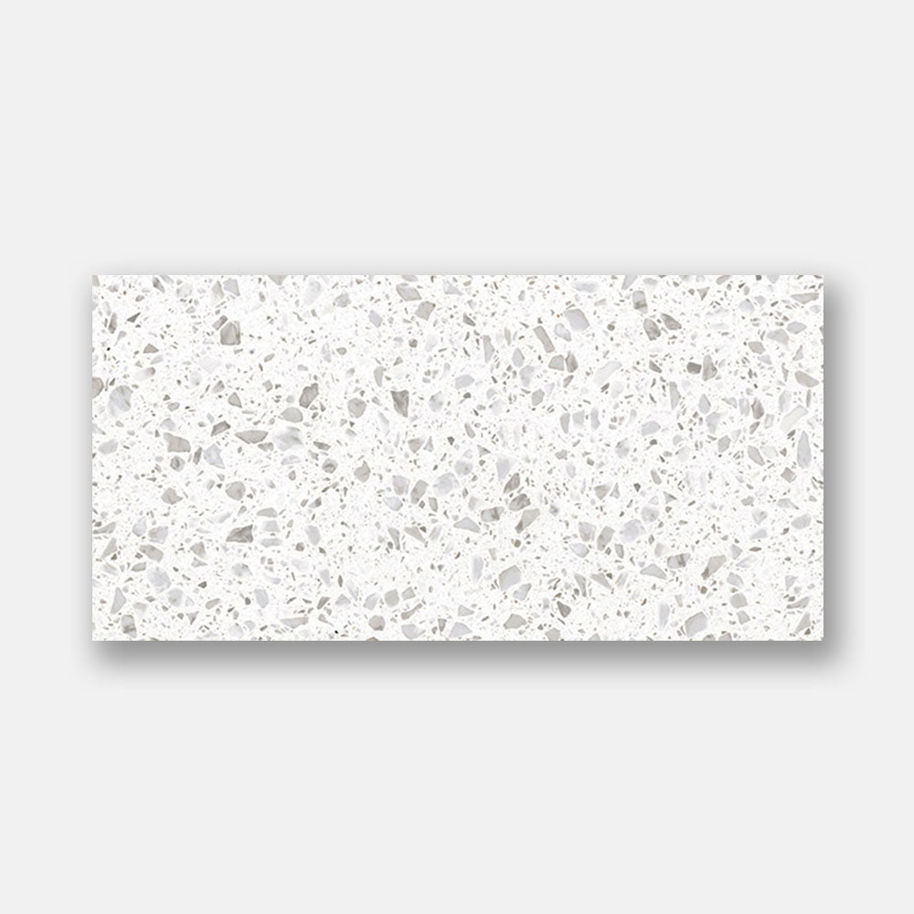Roma Boulevard 300x600mm Matte Terrazzo Porcelain Floor and Wall Tile - Perfect for Bathroom, Kitchen, and Living Room Renovations