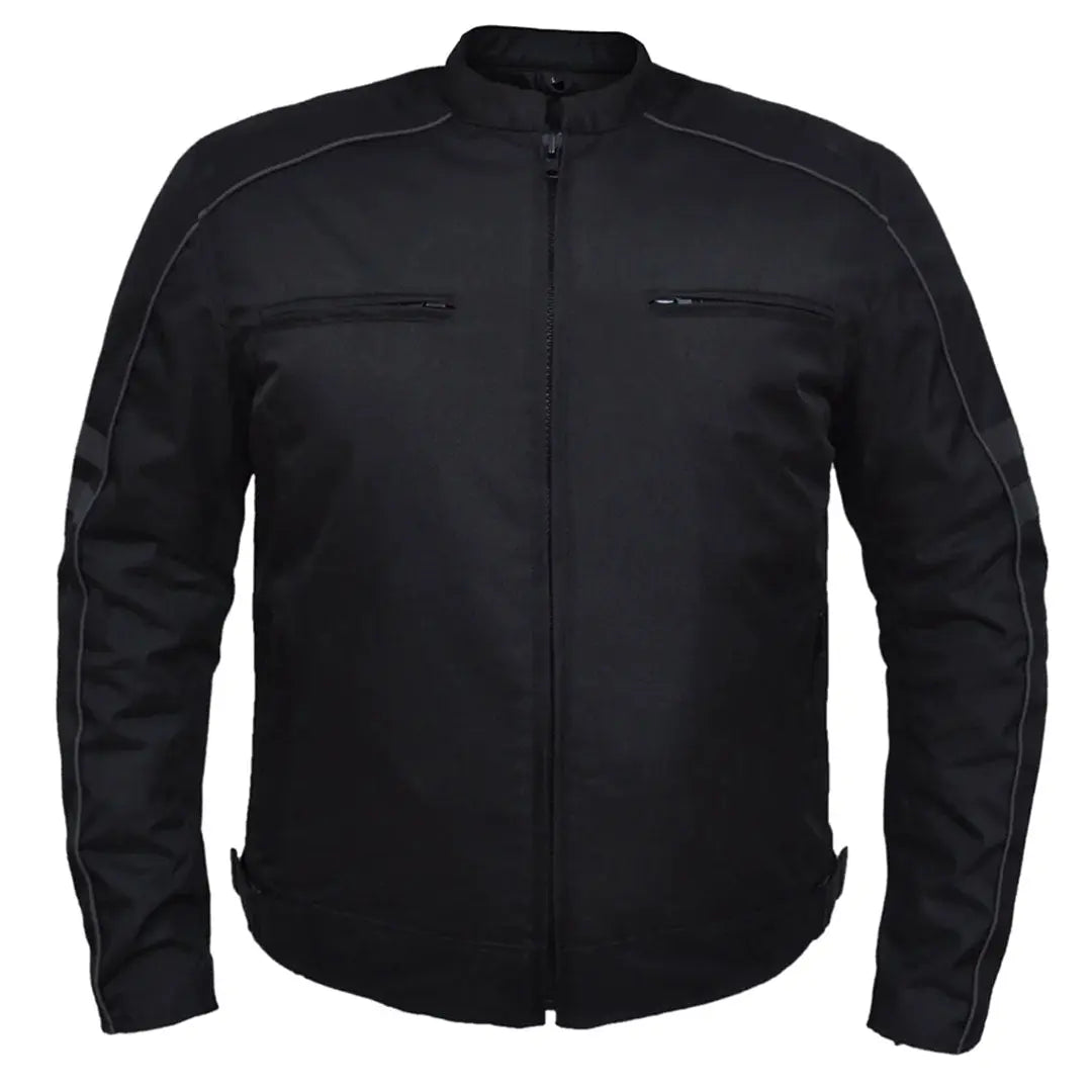 Unik International Men's Lightweight Nylon Jacket - Waterproof Windbreaker for Outdoor Activities, Hiking & Travel