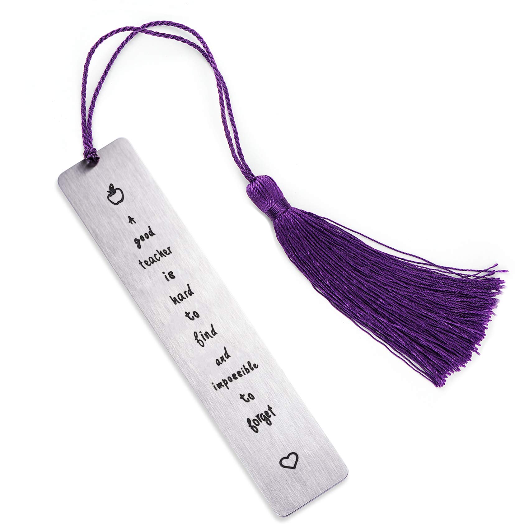 Personalized Teacher Bookmark - Thoughtful Teacher Appreciation Gift & Thank You Present from Students - Perfect Teaching Assistant Gift for Educators - Ideal for Classroom Use, Reading Motivation & Teacher Recognition Events