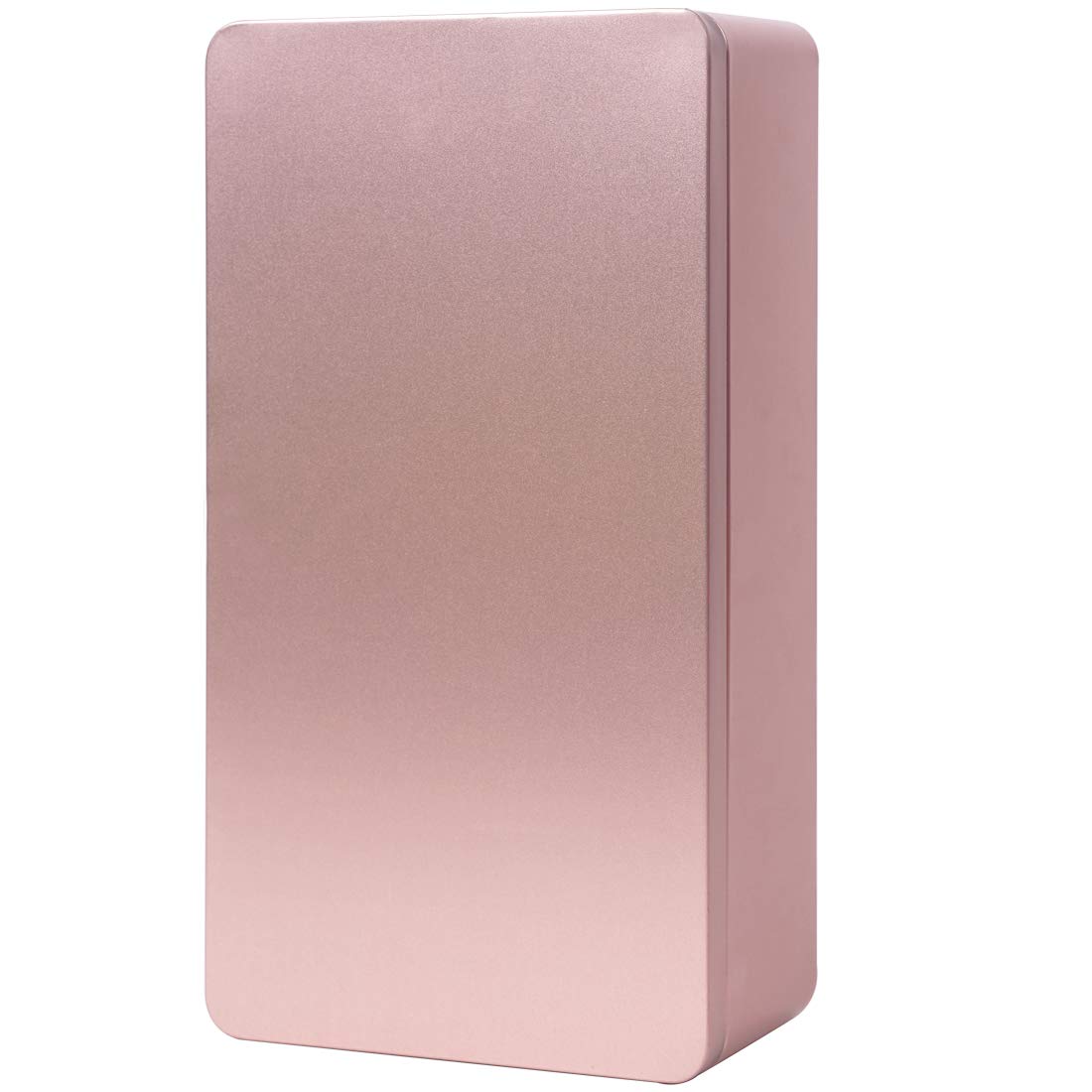 Airtight Metal Food Storage Containers with Lids - Rose Gold Kitchen Pantry Organization Tin Box for Dry Goods, Cookies, Tea & Coffee | Perfect for Home, Office & Gift Giving