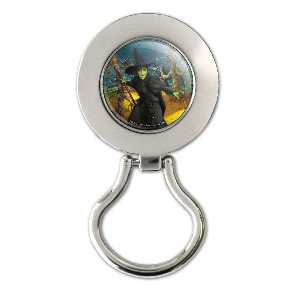 Wizard of Oz Wicked Witch Character Magnetic Metal Eyeglass & ID Badge Holder - Perfect for Cosplay, Halloween Costumes, and Office Accessories
