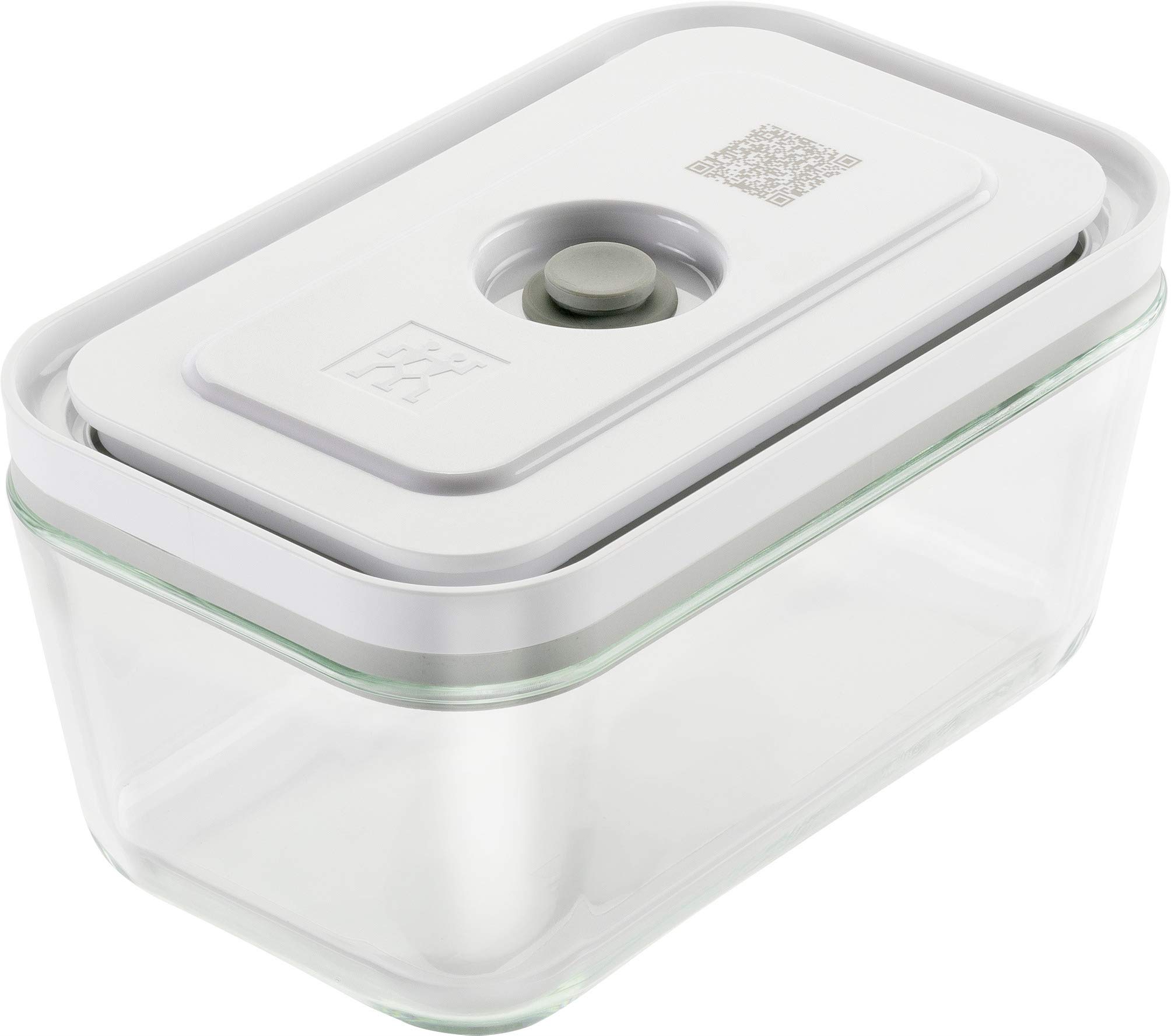 ZWILLING Fresh & Save Vacuum Glass Container - Medium Size Airtight Food Storage Jar | Heat-Resistant Glass Container for Meal Prep, Leftovers & Kitchen Organization | BPA-Free Kitchen Essentials