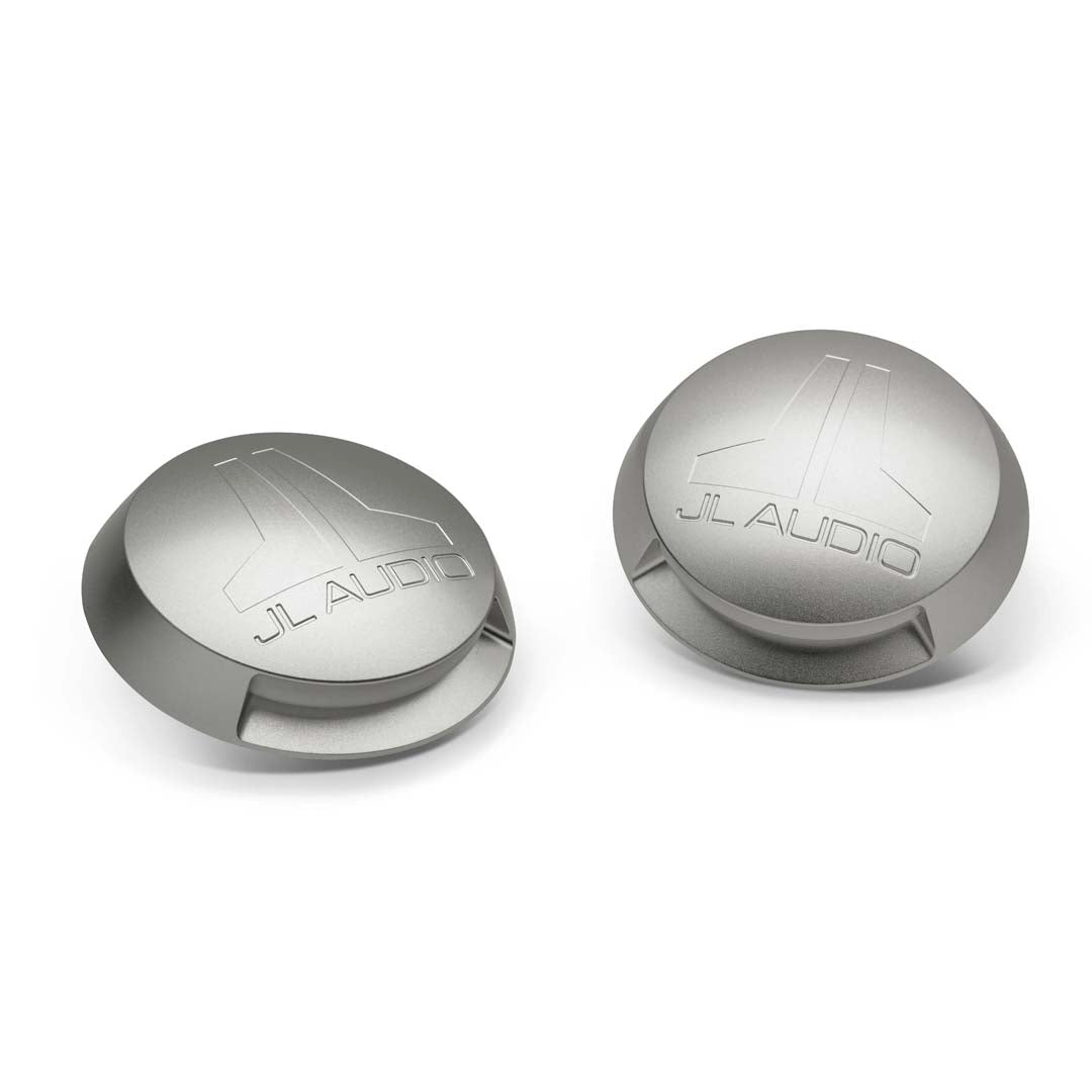 JL Audio M LCA C W Machined Aluminum Rear Covers with LED Downlight for 7.7