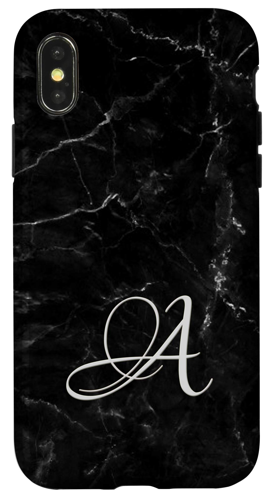 Custom Monogram iPhone X/XS Phone Case - Personalized Alphabet Letter Cover for Protection & Style | Perfect Gift for Birthdays, Holidays & Special Occasions
